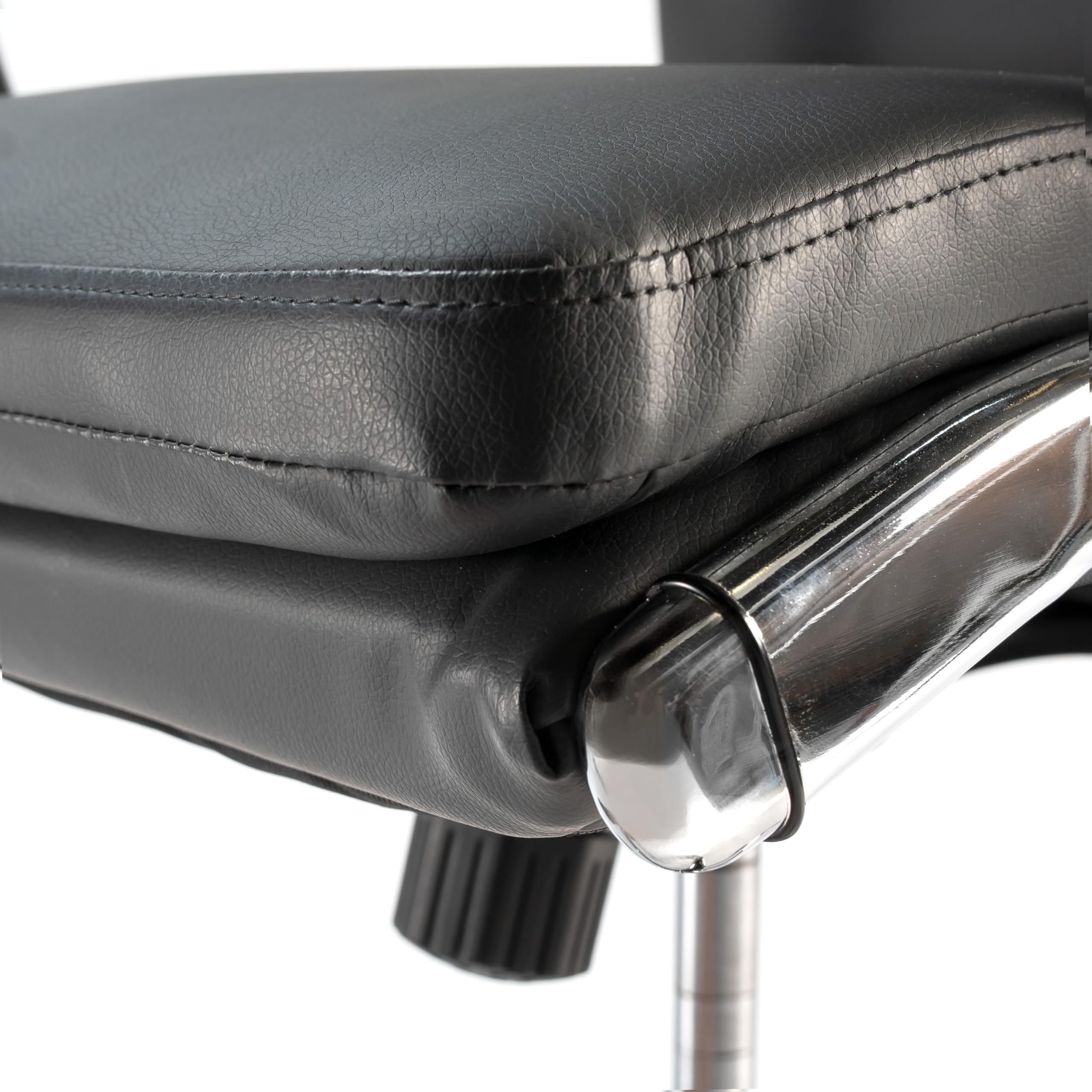 Bush Business Furniture 500 Series High Back Leather Executive Office Chair - Ergonomic Support for Long Work Hours, Home & Corporate Use