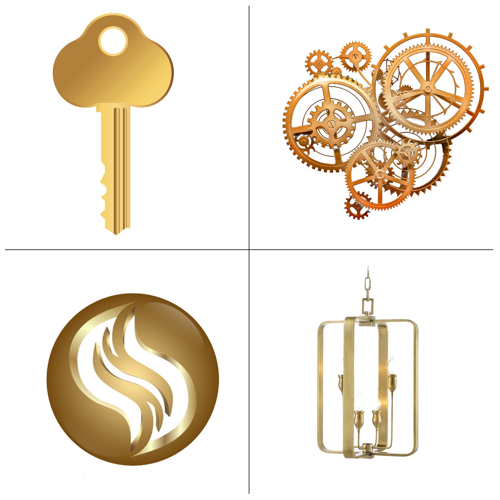 2 Pcs Brass Sheet, 6
