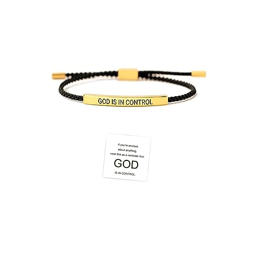 God is in control-Black&Gold