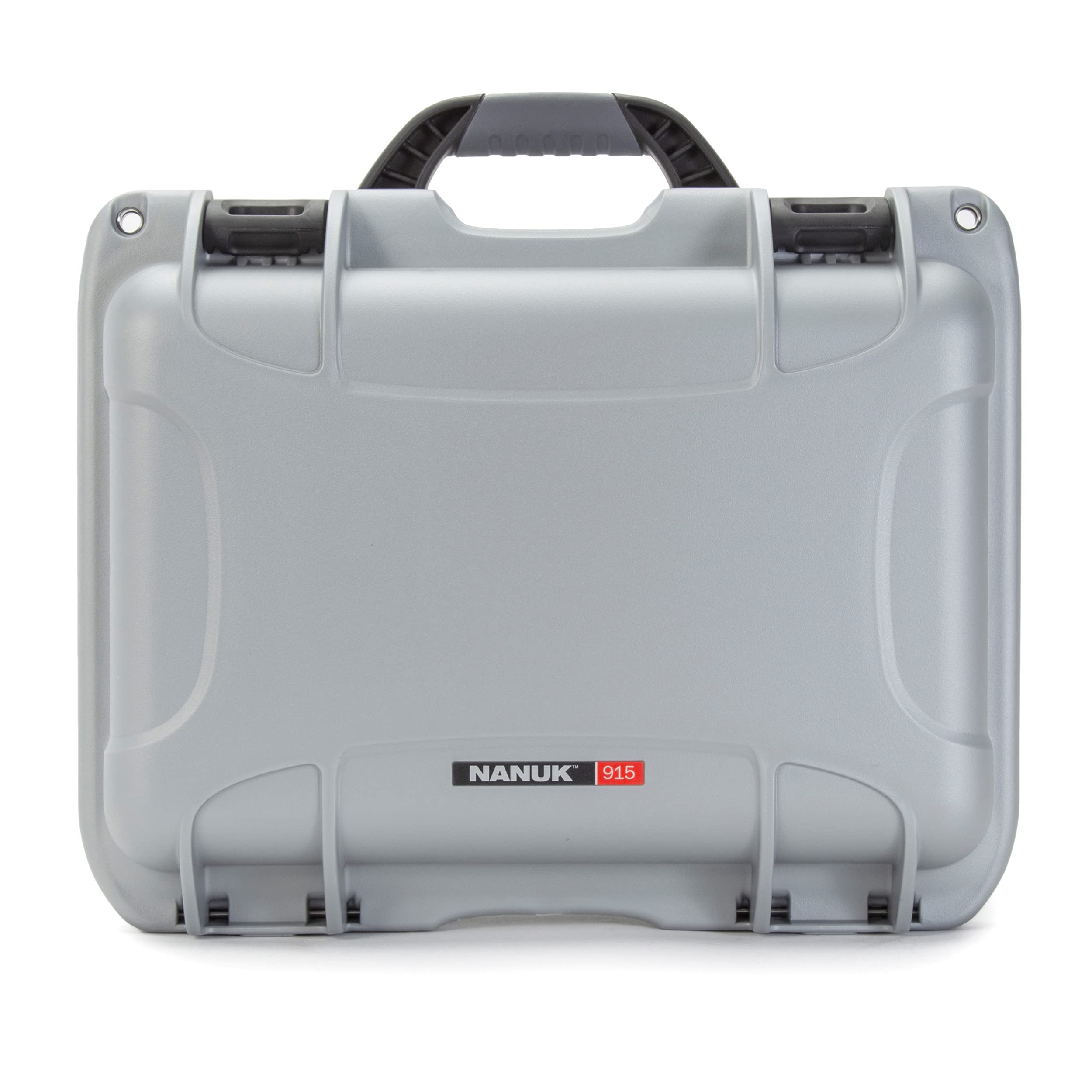 Nanuk 915 Waterproof Hard Case for DJI Mini 3 & Mini 3 Pro - Custom Foam Insert Fits Fly More Combo & RC-N1/RC Controller (Silver) - Perfect for Drone Travel, Outdoor Adventures & Professional Aerial Photography
