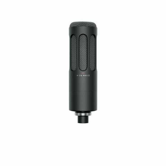 Beyerdynamic DT 990 PRO Studio Headphones & PRO X M70 Dynamic Microphone Bundle - Premium Ninja Black Limited Edition for Recording, Streaming & Gaming