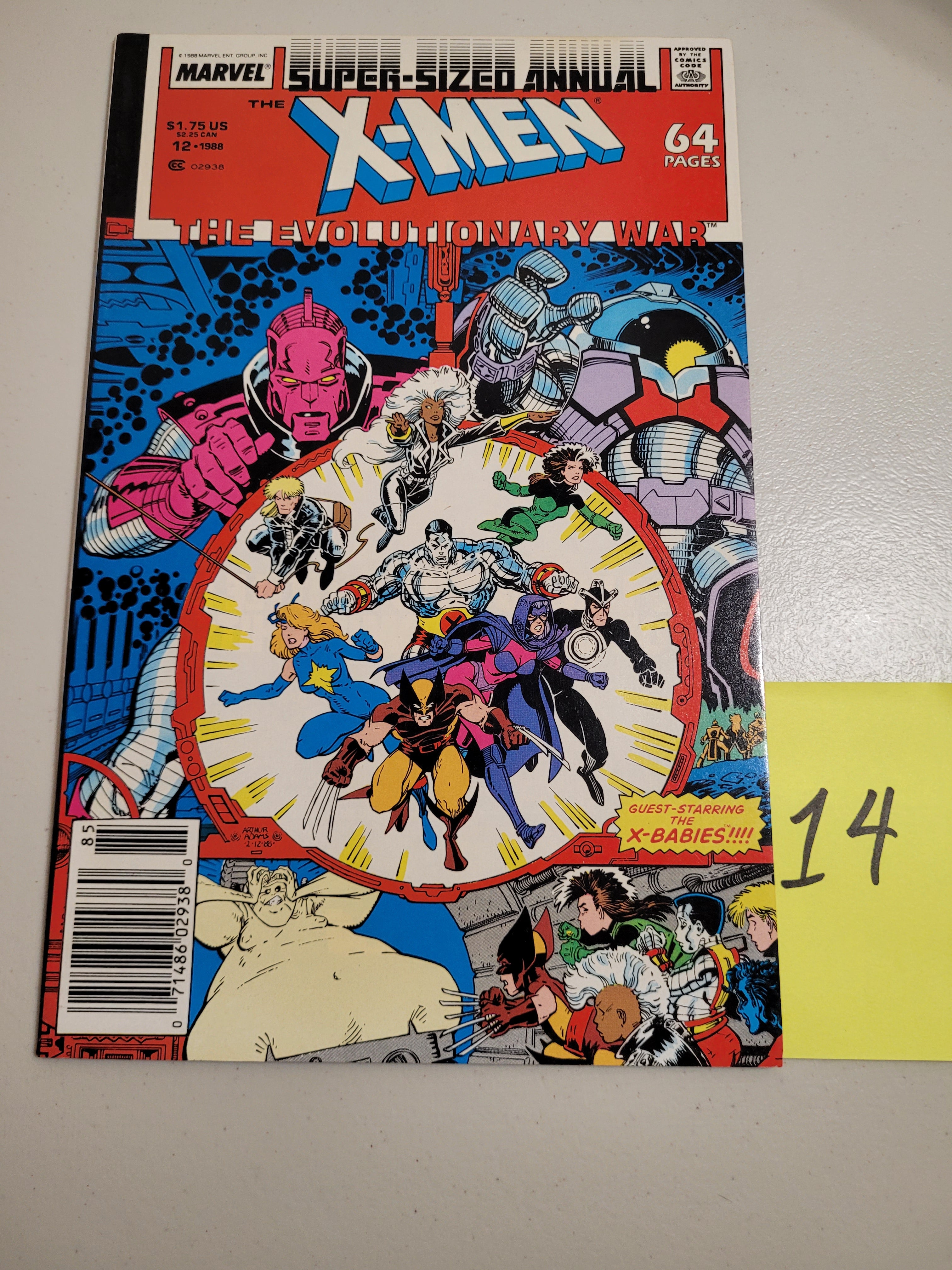 Marvel Comics X-Men Annual #12 (1988) - High Evolutionary & X Babies | Rare Collectible Comic Book for Marvel Fans & Collectors | Perfect for Display, Gifts & Comic Book Collections