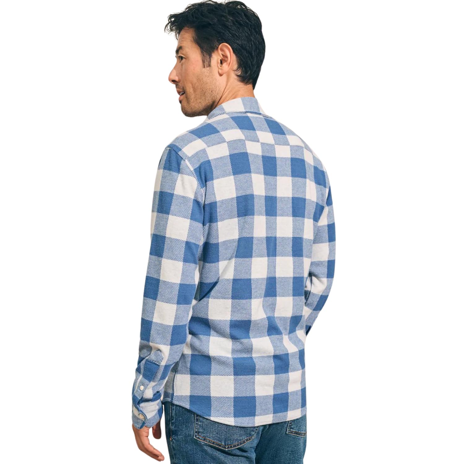 Faherty Men's Legend Sweater Shirt - Soft Cotton Blend Pullover for Casual Wear & Outdoor Activities | Cozy Fall & Winter Layering Essential