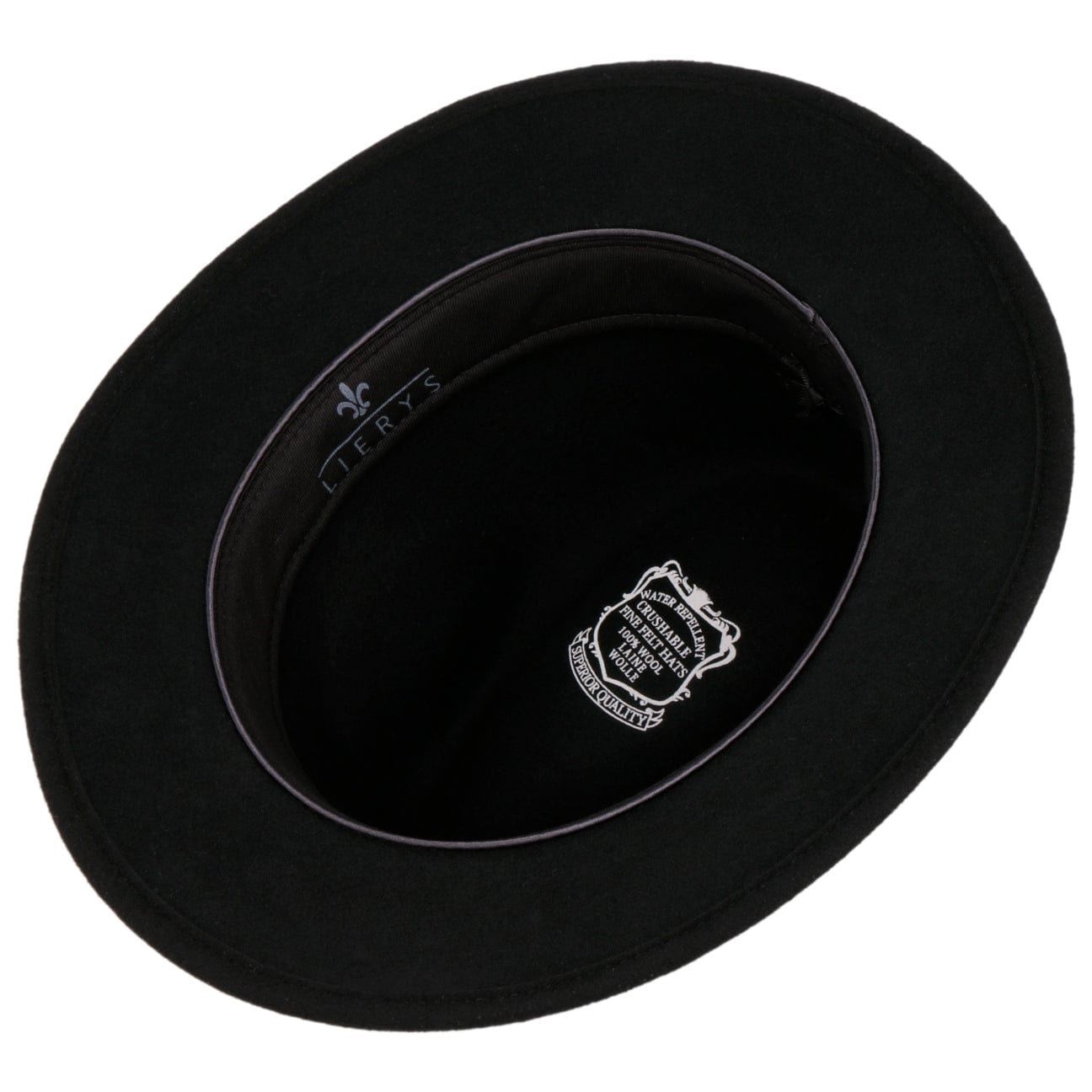 Stylish Casual Lightweight Wool Felt Travel Hat by Lierys - Perfect for Outdoor Adventures, Travel & Everyday Wear