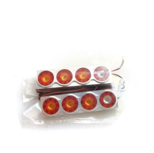 Universal 5V LED Rear Light Taillight for 1:14 Scale TMY RC Tractor R620 1851 3363 56360 LESU Truck - DIY Upgrade & Replacement Part for RC Model Trucks, Construction Vehicles & Heavy Equipment Projects