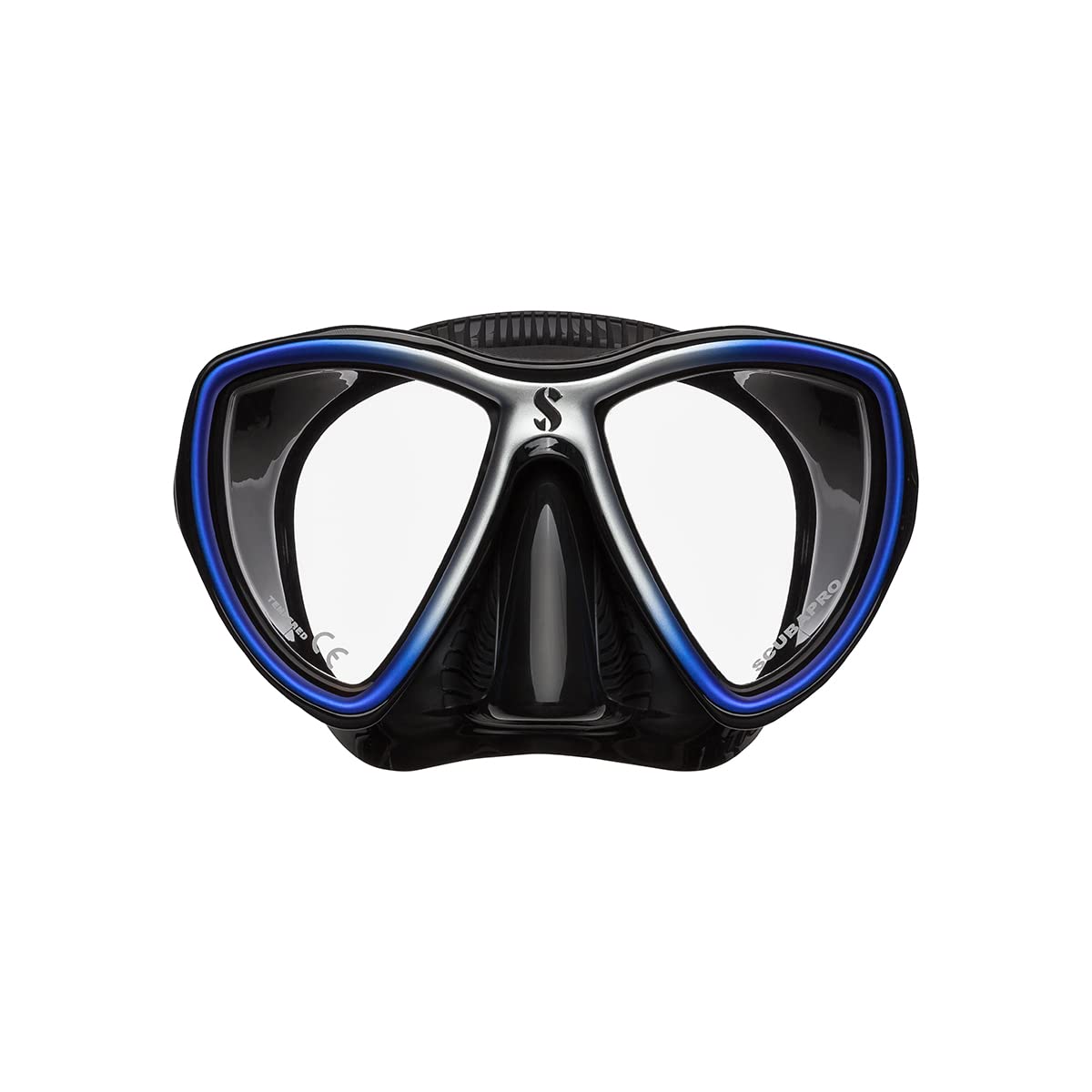 SCUBAPRO Synergy Mini Dive Mask - Snorkeling & Scuba Diving Gear for Adults & Kids - Comfortable Low Volume Mask for Clear Underwater Vision - Perfect for Pool, Ocean & Travel Adventures