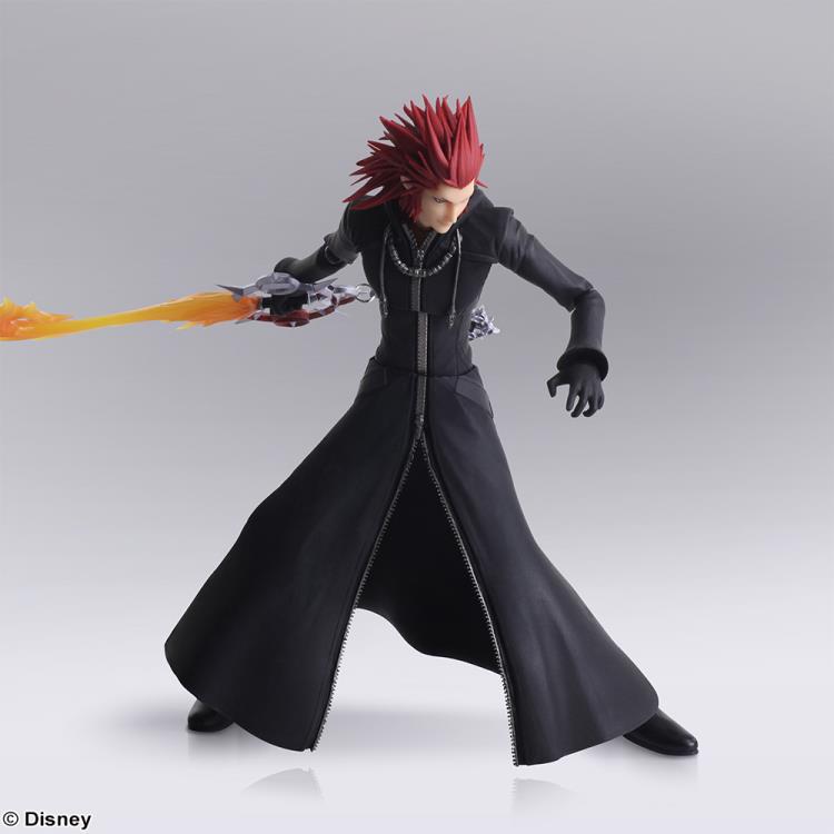 Bring Arts Kingdom Hearts III Axel Action Figure by Square Enix - Collectible Anime Character Model for Display & Gaming Fans