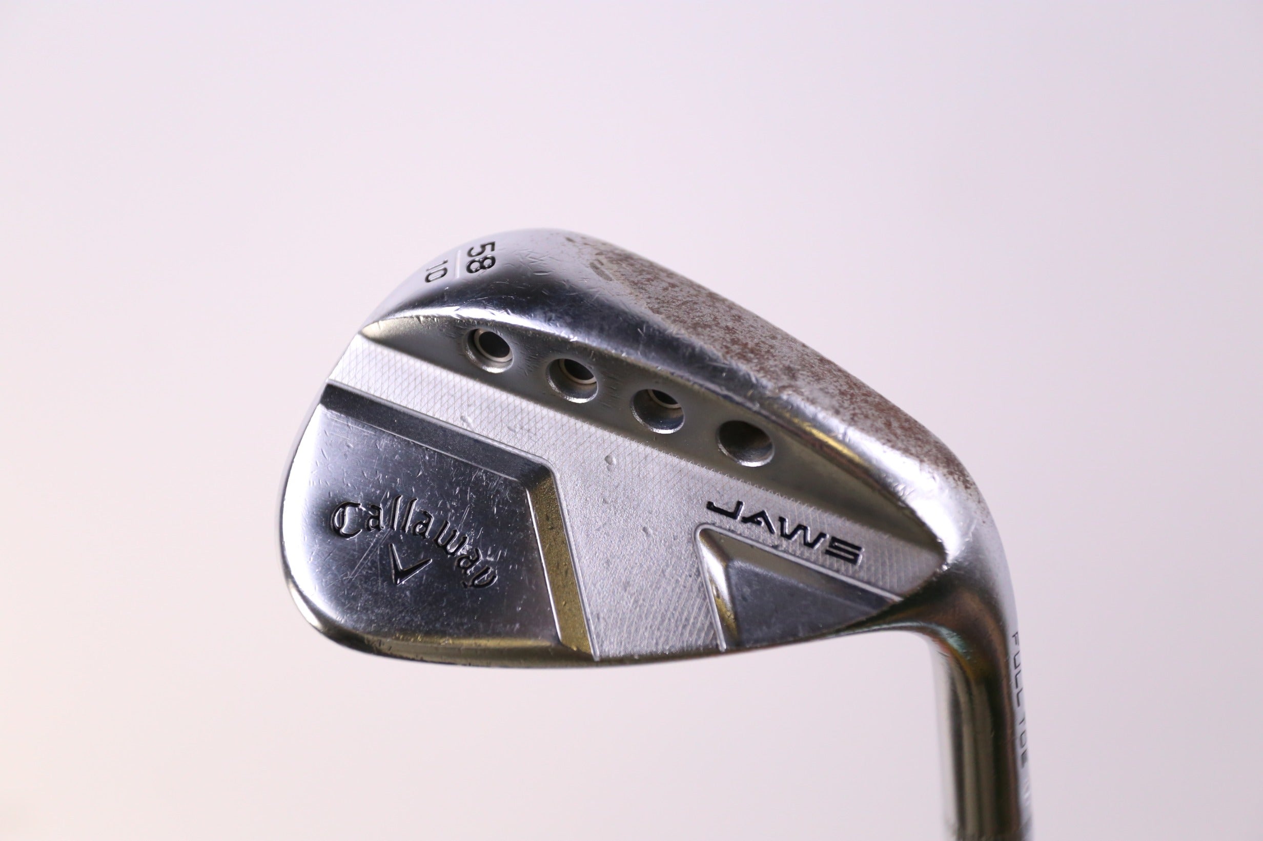 Used Callaway JAWS Full Toe Chrome Lob Wedge 58° Stiff Flex Right Handed Golf Club - Perfect for Short Game Shots, Bunker Play & High Loft Approaches