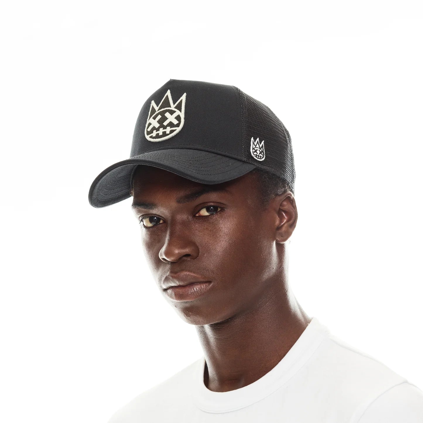 Glow in the Dark Shimuchan Logo Trucker Hat - CULT OF INDIVIDUALITY Unisex Adjustable Snapback Cap for Night Events, Raves & Streetwear Fashion