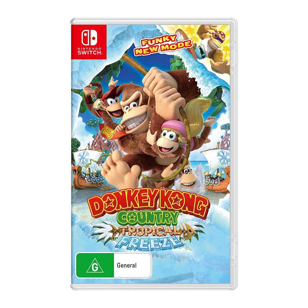 Donkey Kong Country: Tropical Freeze - Nintendo Switch Game | Action-Adventure Platformer | Play at Home or On-The-Go