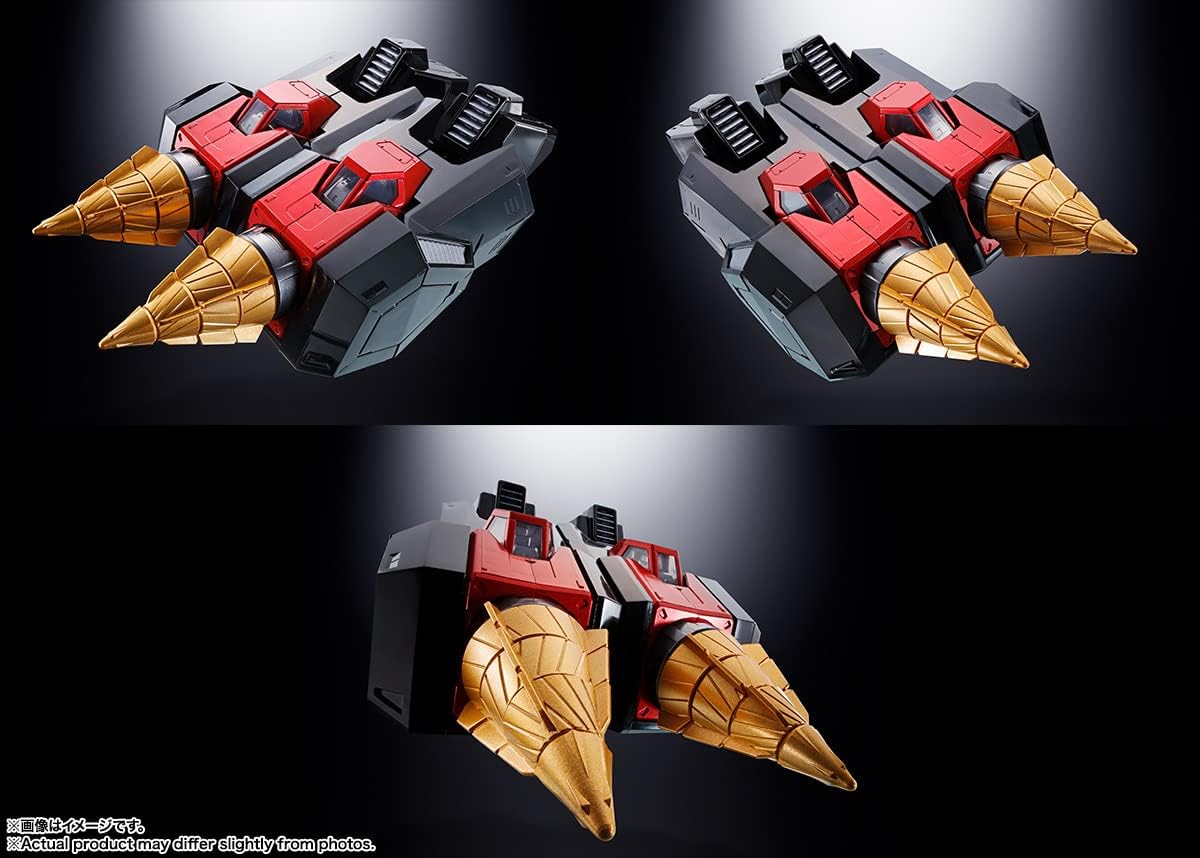 Bandai Soul of Chogokin GX-104 GaoFighGar Action Figure - The King of Braves GaoGaiGar Collectible Robot Toy for Display & Play | Perfect for Anime Fans & Model Collectors