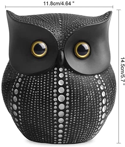 Owl Decorations for Home - Handmade Owl Ornaments for Christmas Tree, Living Room, Bookshelf, TV Stand, Laundry & Kitchen - Perfect for Holiday Decor, Housewarming Gifts & Cozy Home Accents