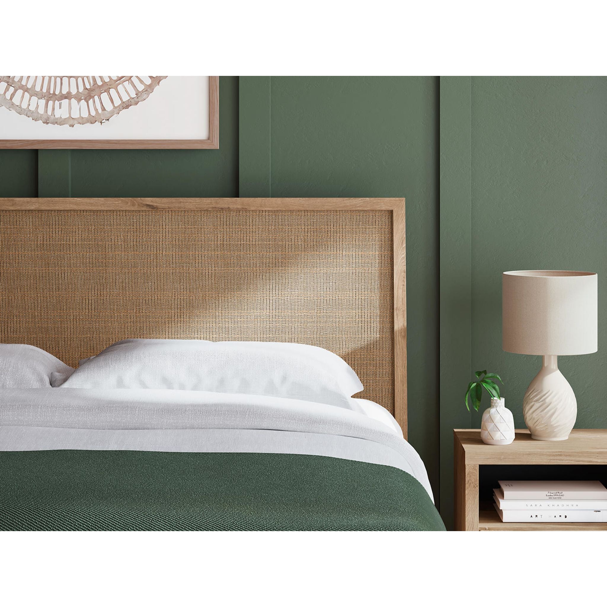 Cielden 6-Piece Queen Size Platform Bedroom Set with Two-Tone Finish - Modern Wooden Bed Frame, Nightstands & Dresser for Stylish Home Decor