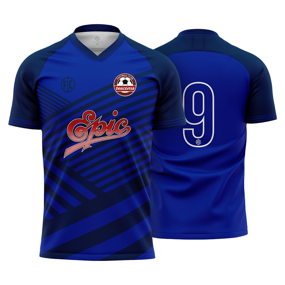 Custom FC Sub Geometric Sash Jersey - Personalized Soccer Uniform for Teams & Fans | Perfect for Matches, Training & Fan Events