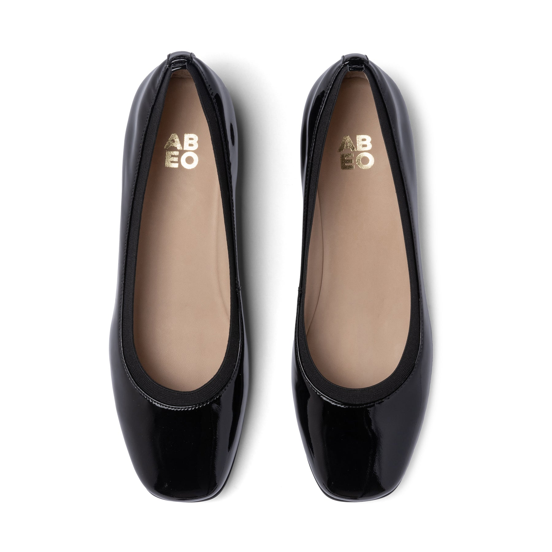 Abeo Cadence Black Patent Leather Ballet Shoes - Professional Dance Shoes for Women & Girls - Perfect for Ballet Classes, Performances & Recitals