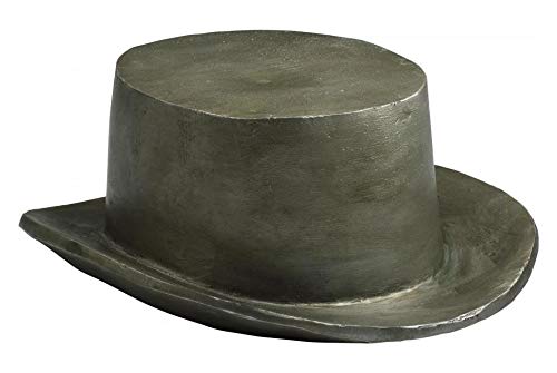 Vintage Pewter 3.5 Inch Hat Token - Collectible Souvenir for Hat Enthusiasts | Perfect for Scrapbooking, Shadow Box Displays & Memorabilia Collections
