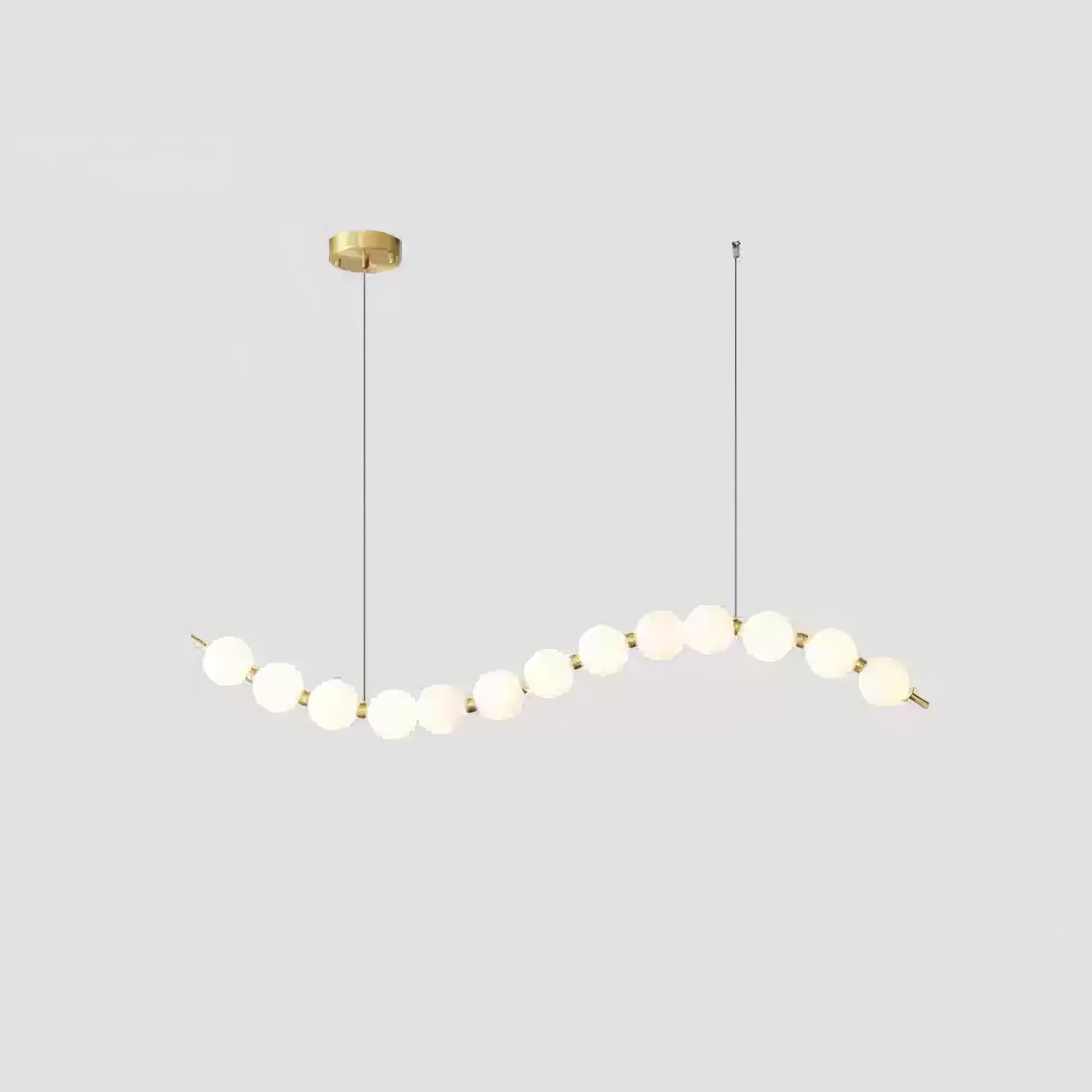 Brass & White