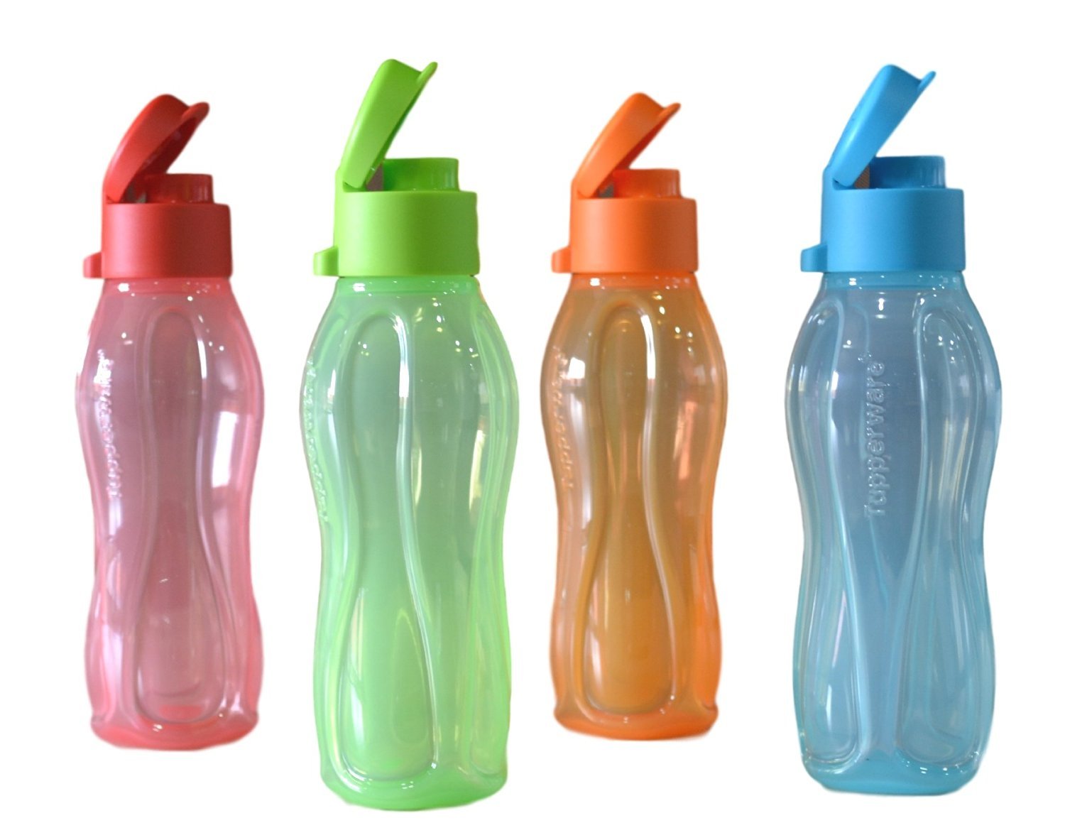 Tupperware Aquasafe 310ml Water Bottles (Set of 4) - BPA-Free, Leak-Proof & Durable for School, Gym, Office & Outdoor Activities