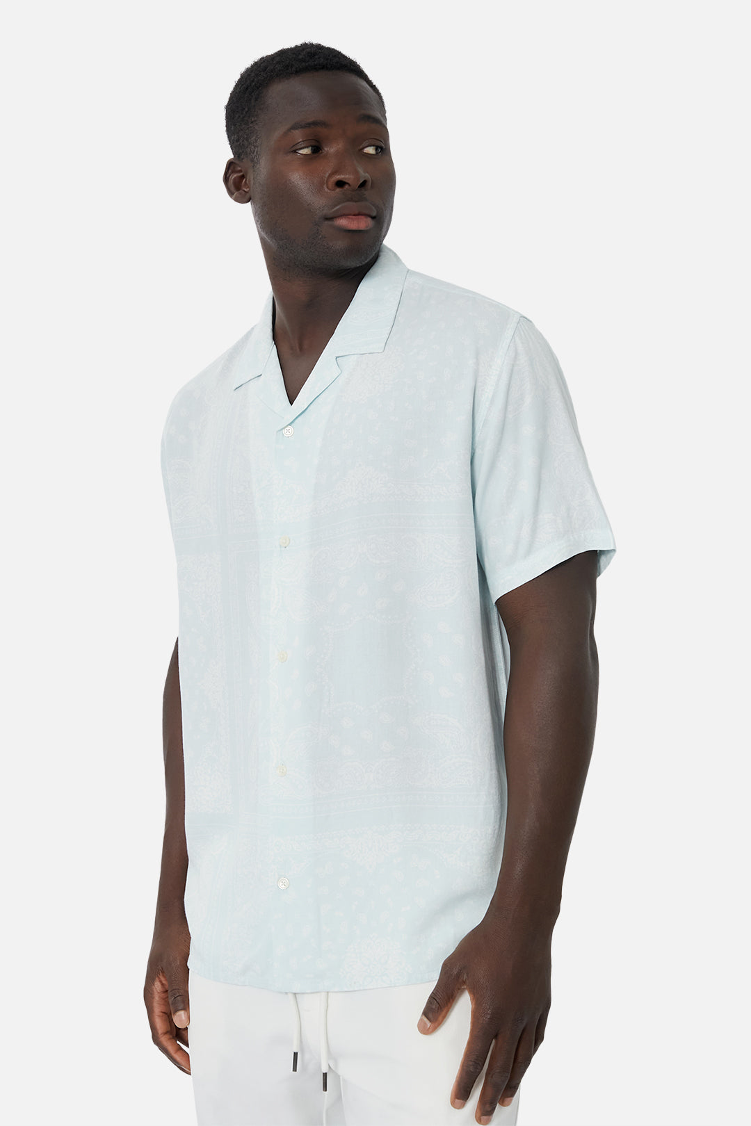 Stylish Stryder SS Shirt for Men - Breathable Mint & White Cotton T-Shirt - Perfect for Casual Wear, Gym & Outdoor Activities
