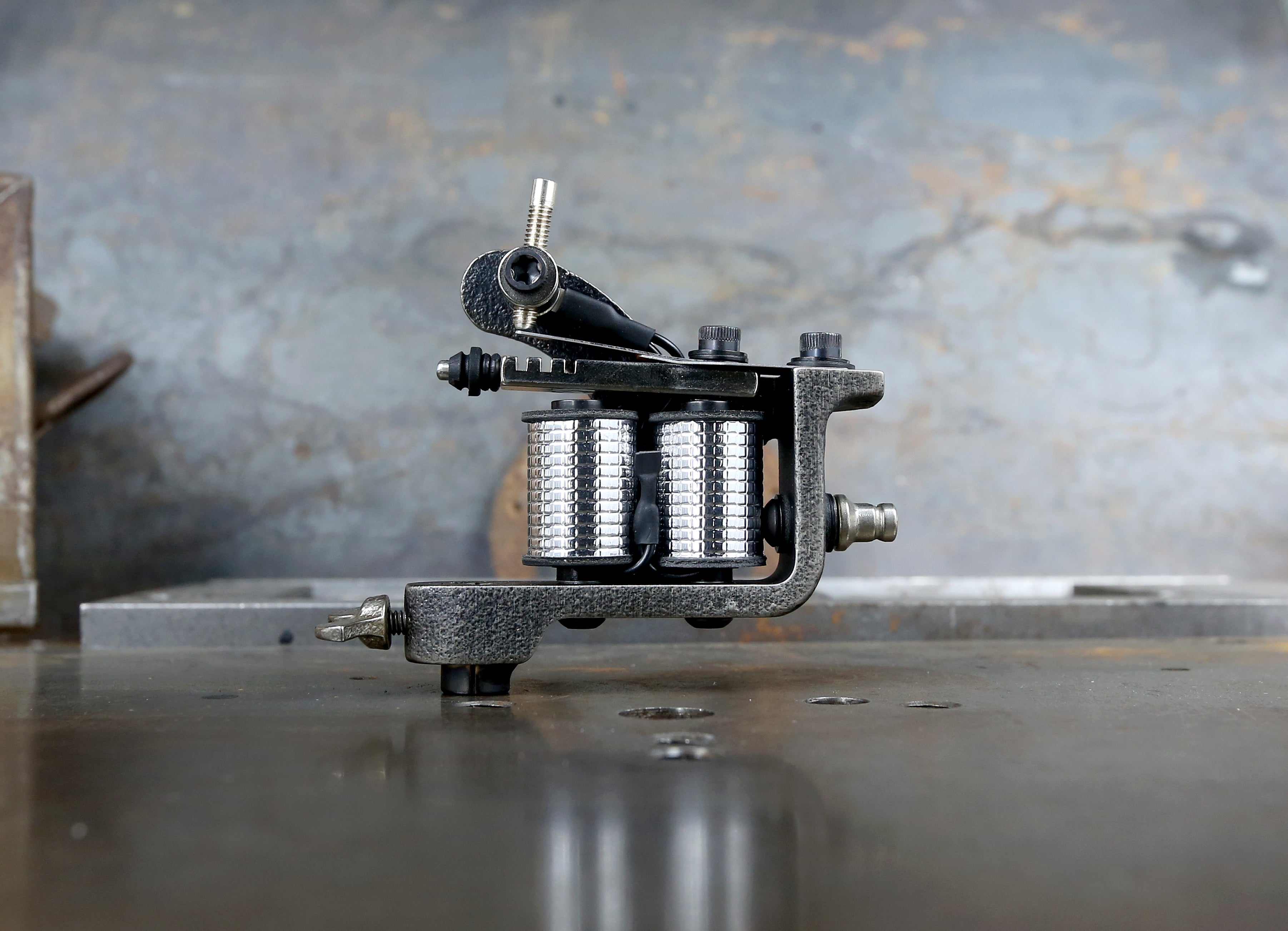Mike Pike x Ernie Carafa Limited Edition Cast Iron Liner - Nickel Plated Fishing Reel for Saltwater & Freshwater Angling