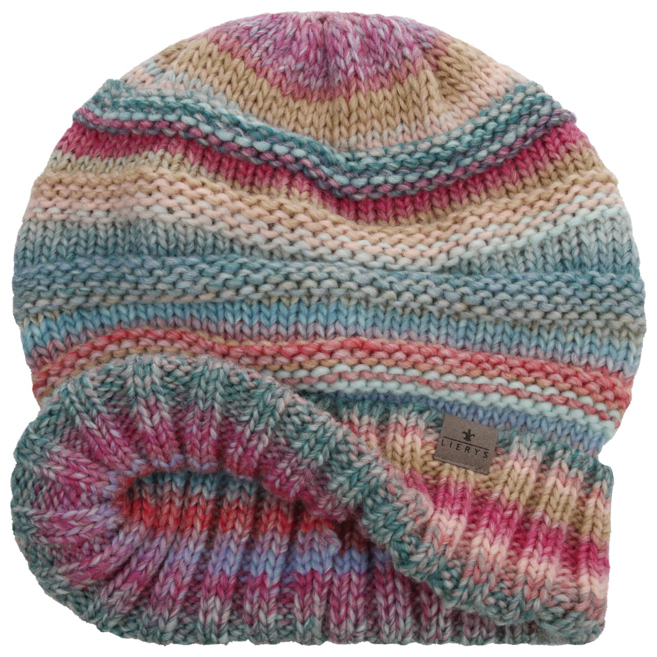 Lierys Bernardo Oversize Knit Hat - Soft Chunky Cable Knit Beanie for Women & Men | Winter Warm Slouchy Hat for Outdoor Activities, Skiing & Casual Wear