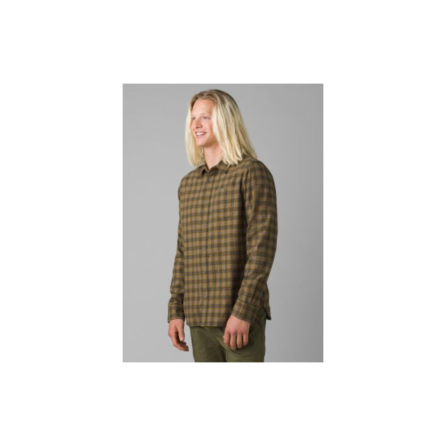 Men's Los Feliz Flannel Shirt - Soft Plaid Long Sleeve Button Down for Casual Wear & Outdoor Activities