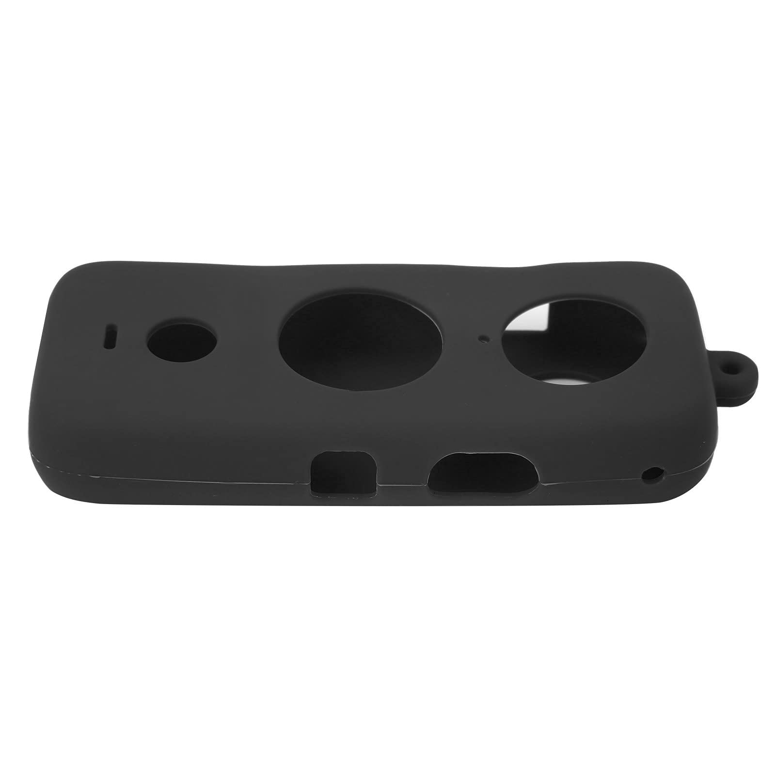 BTIHCEUOT Sports Camera Protective Cover - Durable Scratch-Resistant Silicone Case for Insta360 ONE X2 (Black) with Lanyard Hole - Perfect for Action Sports, Travel & Outdoor Adventures