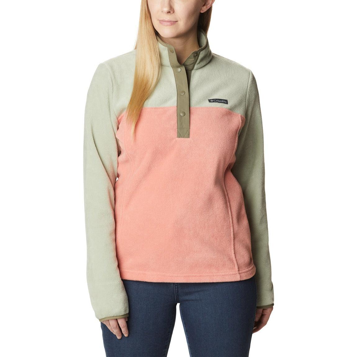Columbia Benton Springs™ 1/2 Snap Pullover Women's Fleece Jacket - Warm & Comfortable for Outdoor Hiking, Camping & Casual Wear