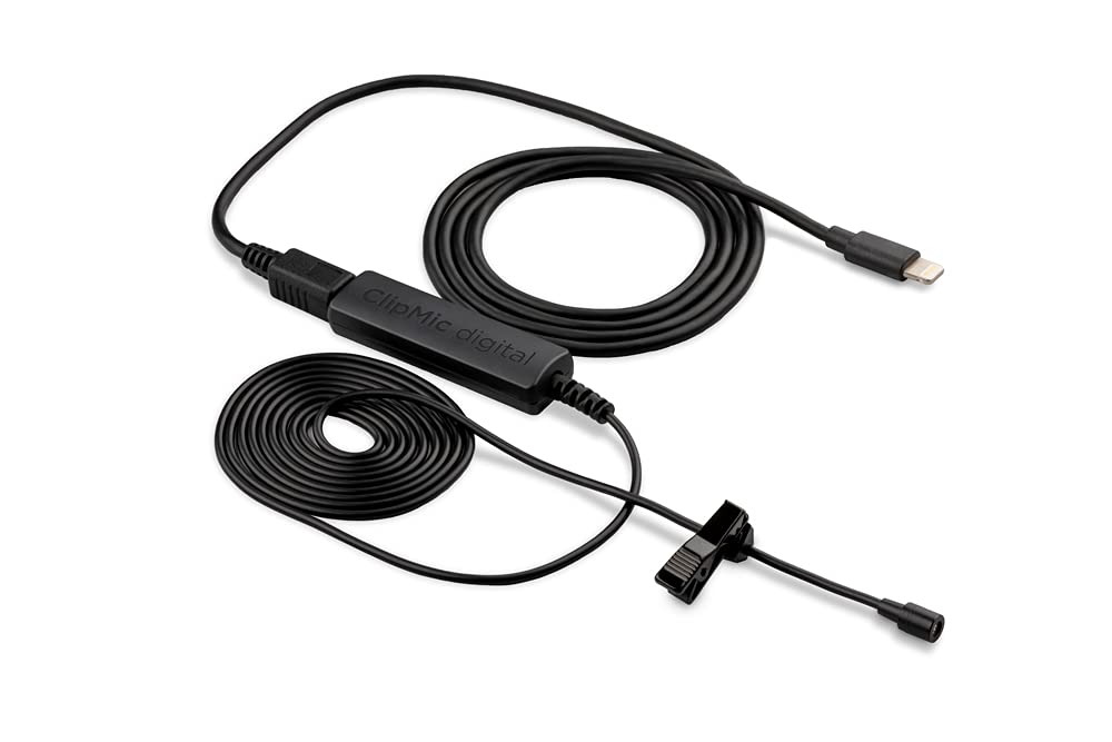 Apogee ClipMic Digital 2 USB Lavalier Microphone - Professional Podcast Mic for Travel, Conference Calls & Streaming - Compatible with Mac, Windows & iOS - Perfect for Remote Work, YouTube Creators & Online Meetings