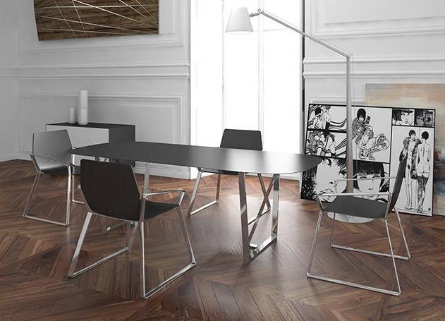 Martin Dining Table by Mast Elements - Modern Solid Wood Dining Table for Kitchen, Dining Room - Perfect for Family Gatherings & Dinner Parties
