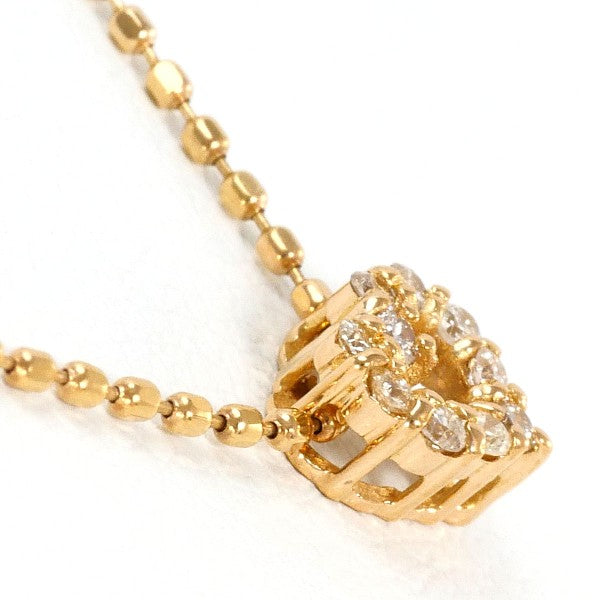 18K Pink Gold Diamond Necklace for Women - Elegant Pendant Jewelry Gift for Anniversary, Valentine's Day & Special Occasions