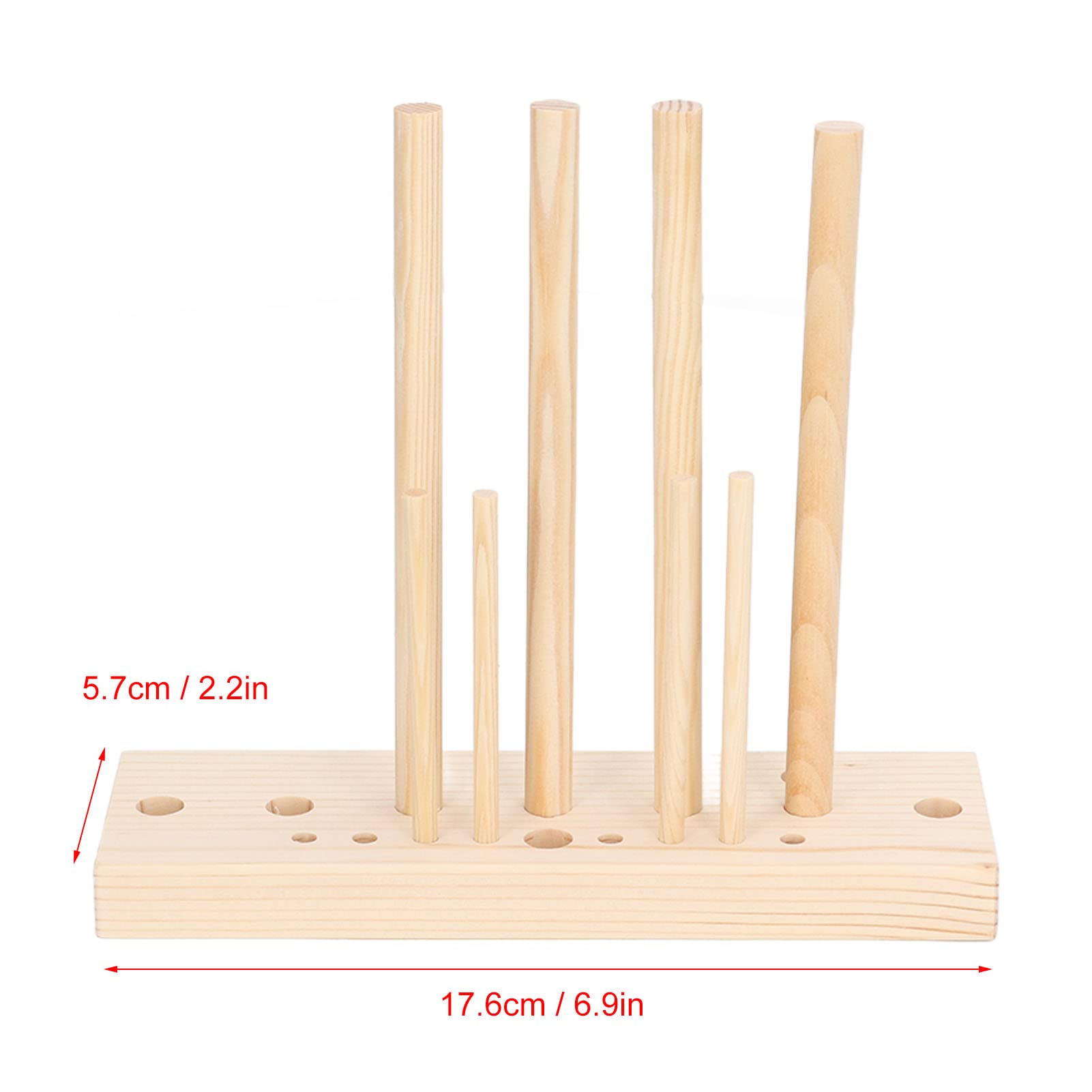 HEEPDD Wooden Ribbon Bow Maker Tool - DIY Gift Bows, Wreath Bows, Hair Bows & Corsages for Holiday Decorations, Party Supplies & Wreath Making - Perfect for Christmas, Weddings & Craft Projects