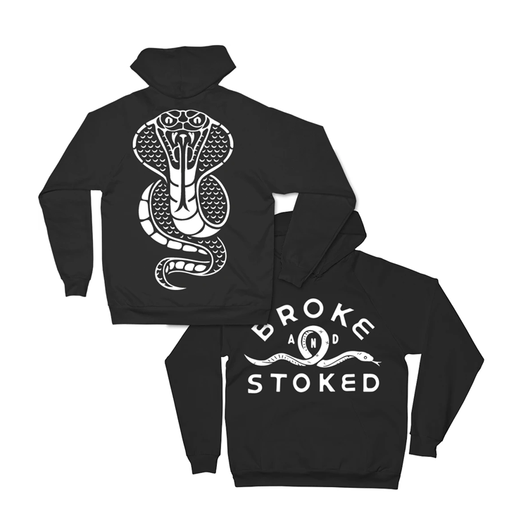B&S Snake Print Pullover Sweatshirt - Trendy Animal Graphic Hoodie for Men & Women - Perfect for Casual Wear, Street Style & Outdoor Activities