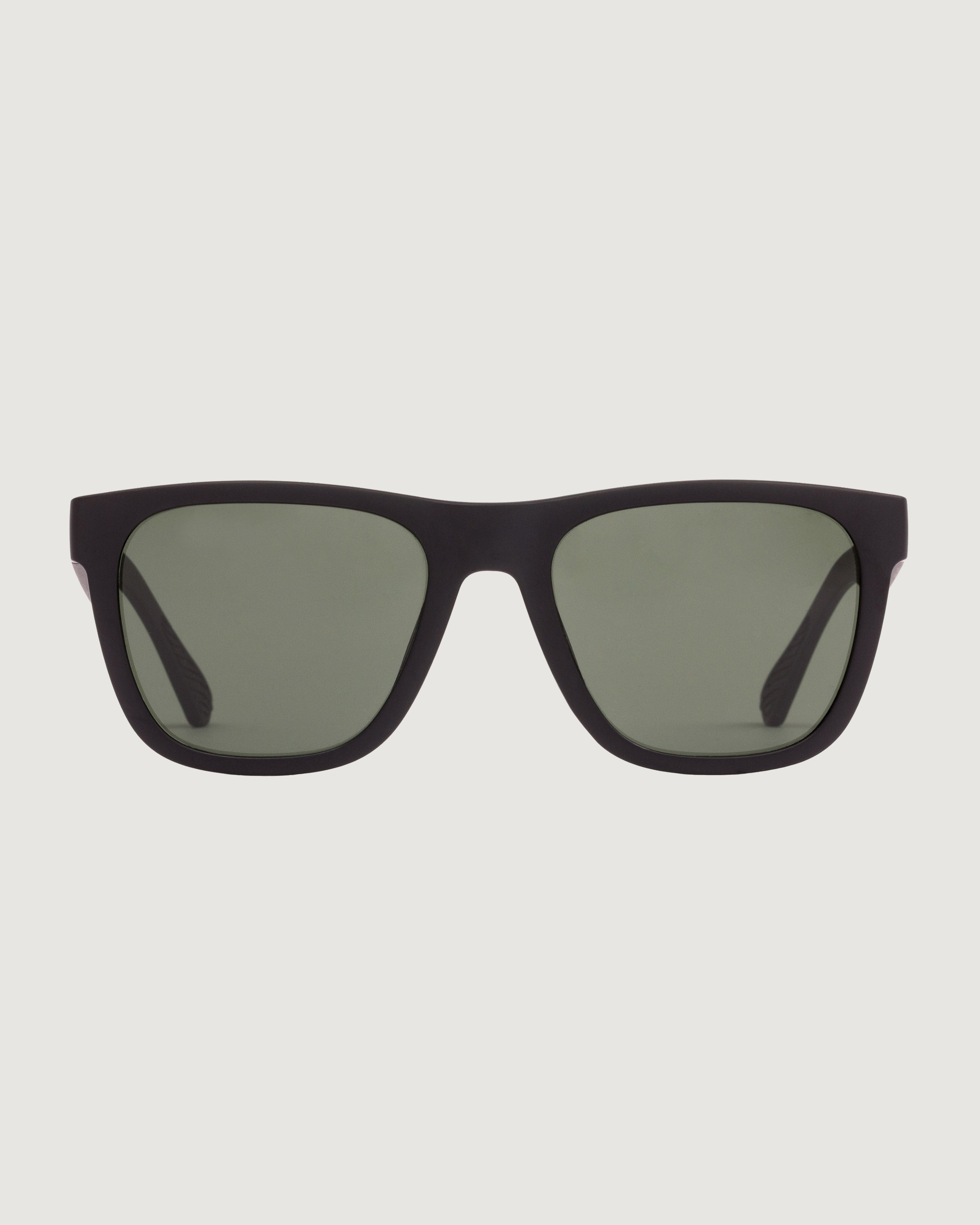 OTIS Strike Sport Sunglasses - Matte Black/Grey Polarized Lenses - UV Protection for Running, Cycling & Outdoor Activities