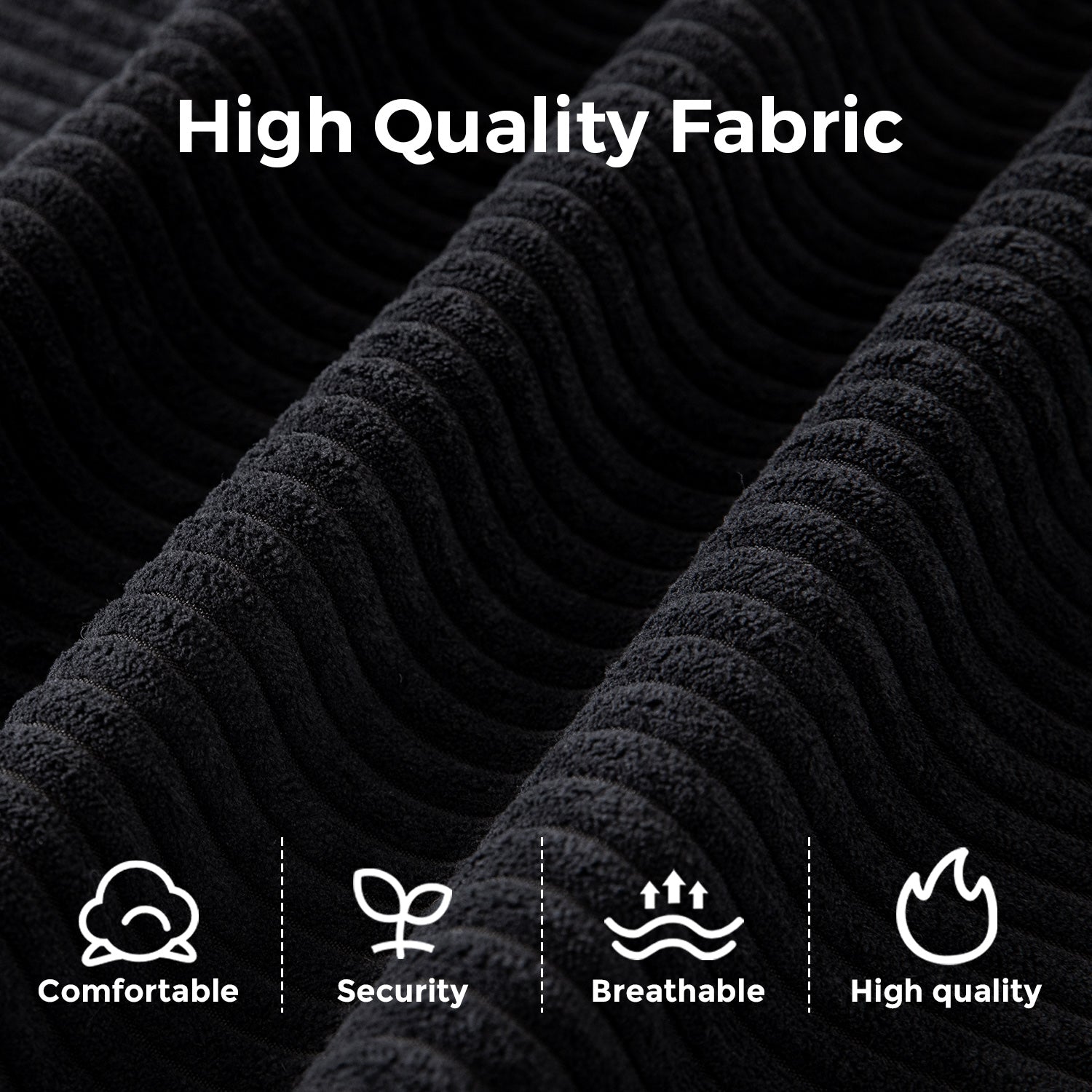 MAXYOYO Bean Bag Sofa Chair - Tufted Loveseat Boneless Couch with Removable Cushion & Backrest, Black | Comfortable Floor Seating for Living Room, Bedroom, Game Room & Dorm
