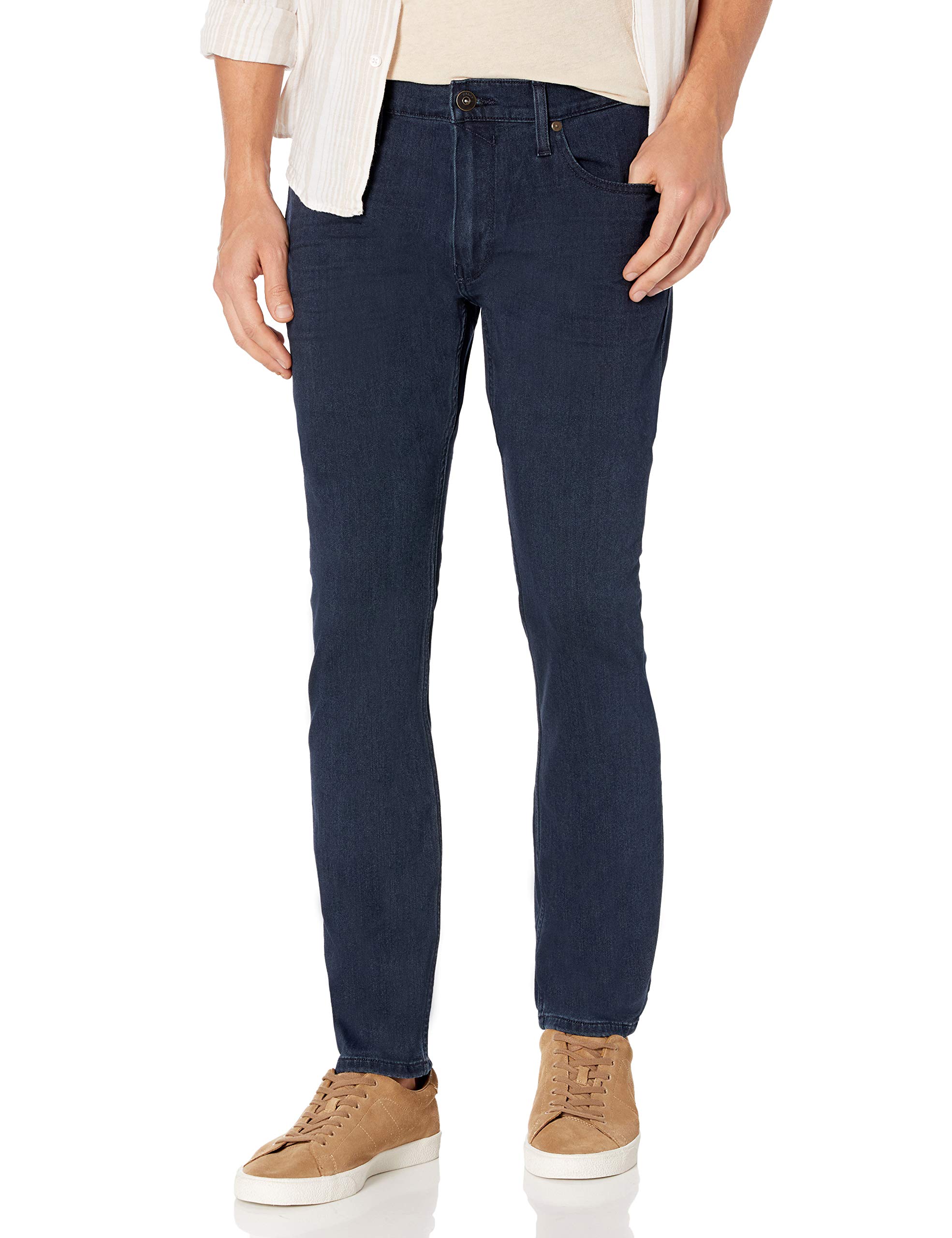 PAIGE Men's Federal Transcend Slim Fit Straight Leg Jeans for Men | Comfortable Stretch Denim Pants | Perfect for Casual Wear, Office & Date Night
