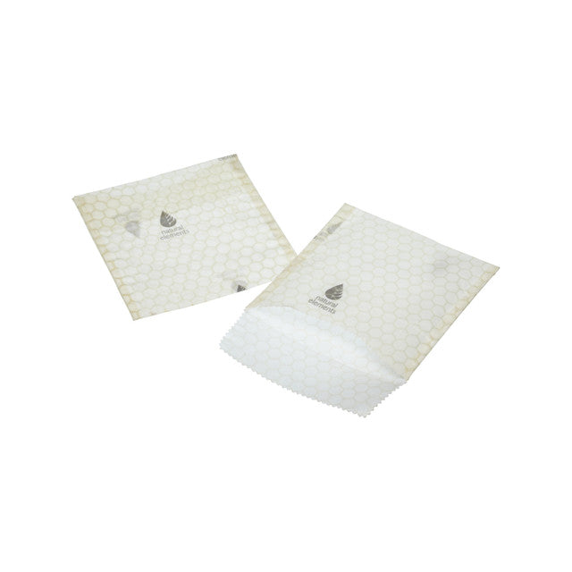Eco-Friendly Reusable Beeswax Food Wraps - 2 Pack Sandwich Bags for Sustainable Lunch Storage & Food Preservation | Perfect for School, Picnics & Zero-Waste Kitchens