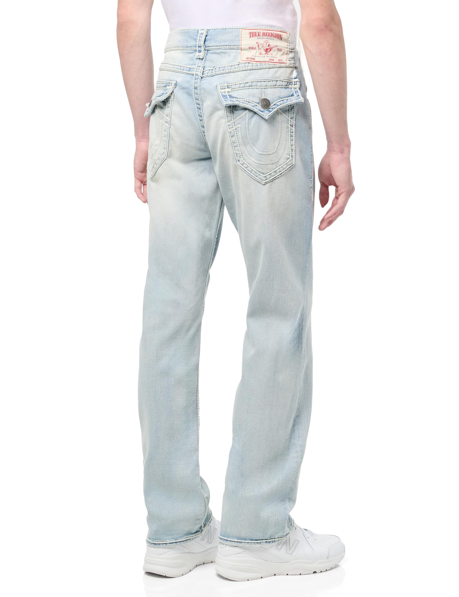 True Religion Men's Ricky Rope Super T Flap 1/2