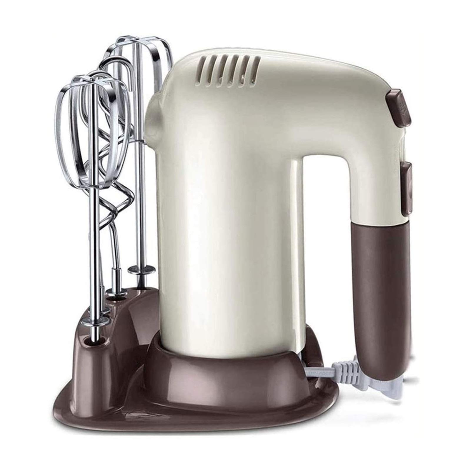 **5-Speed Compact Electric Hand Mixer for Baking - Perfect for Whipping, Mixing Cookies, Brownies, Cakes, Dough & Batters - Ideal for Home Bakers & Kitchen Enthusiasts**