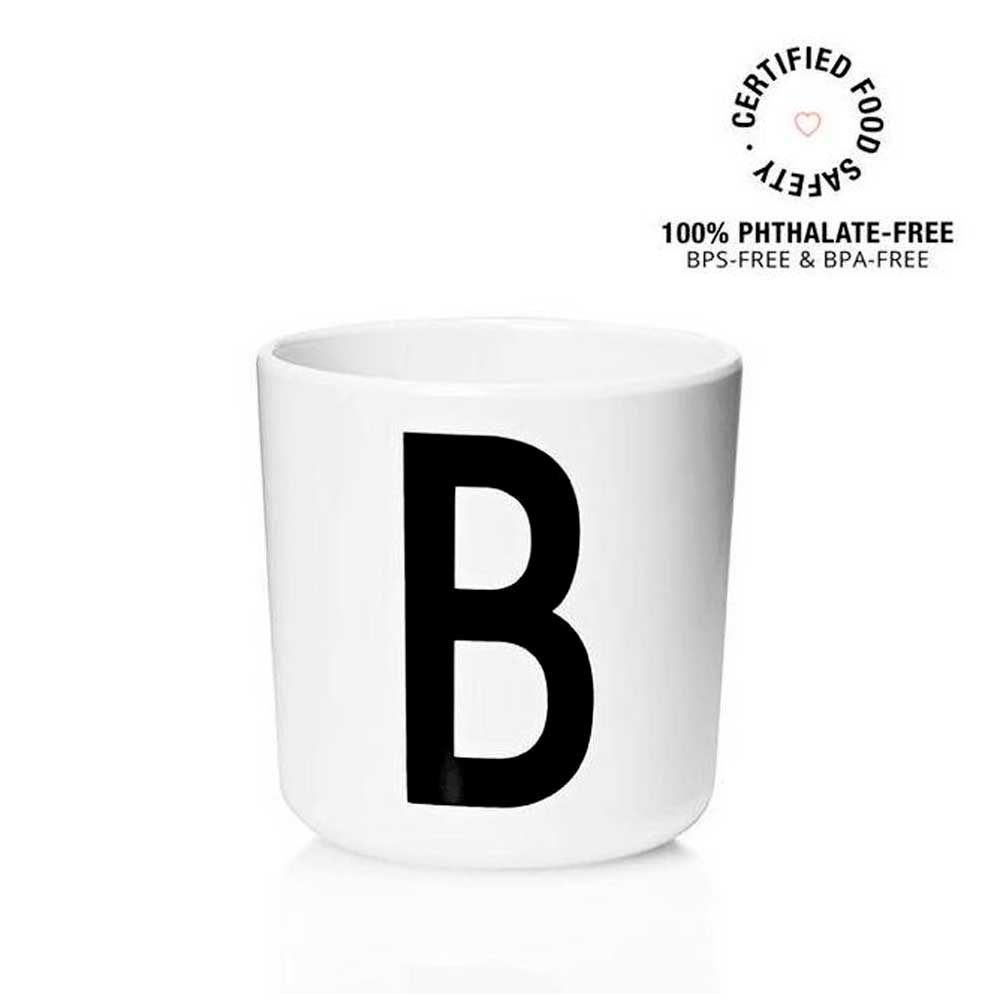 DESIGN LETTERS Melamine Cup - Durable, BPA-Free Plastic Cup for Coffee, Tea & Beverages - Perfect for Home, Office, Camping & Outdoor Use