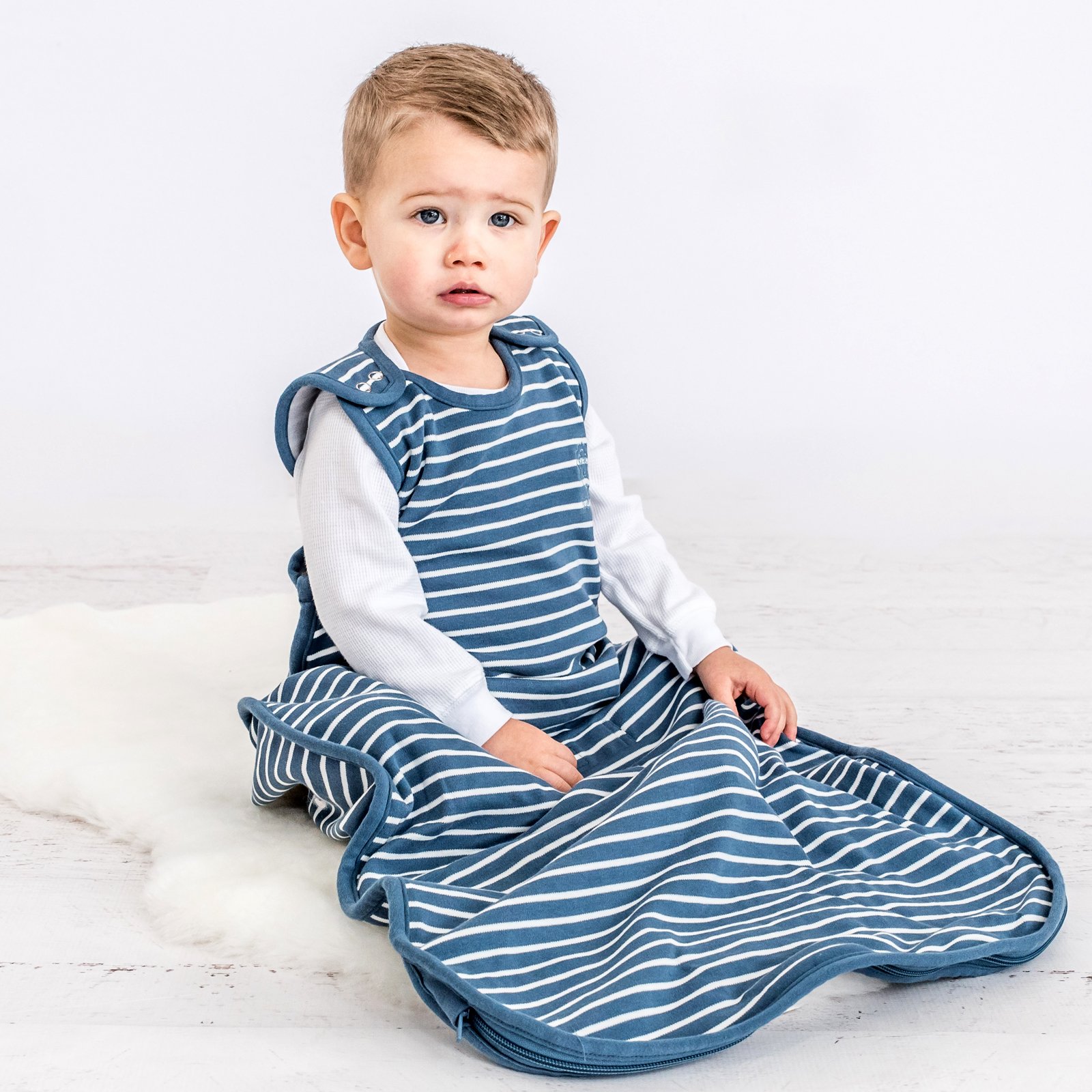 Woolino Season 4 Baby Sleep Sack - 100% Merino Wool Wearable Blanket for Newborns & Toddlers | Perfect for Nursery, Daycare & Travel | Soft, Breathable & Temperature-Regulating