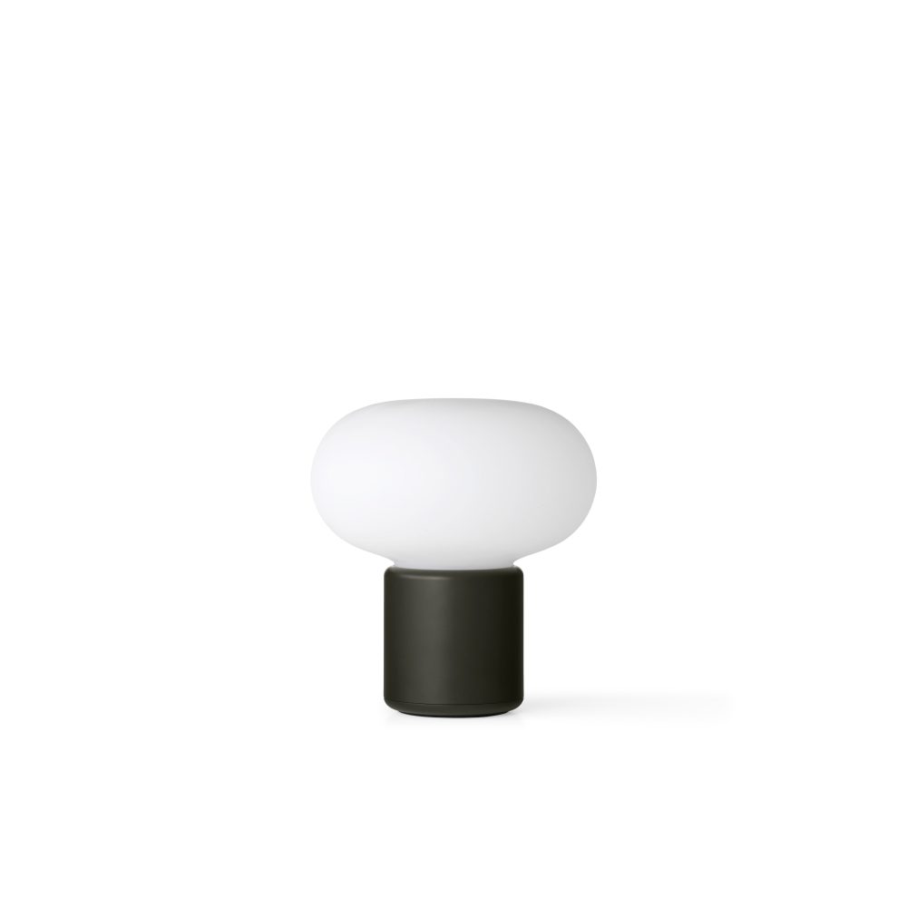 Karl Johan Portable Lamp - Modern Table Lamp with USB Charging, Adjustable Brightness, Forest Green - Perfect for Bedroom, Living Room, Office & Outdoor Camping