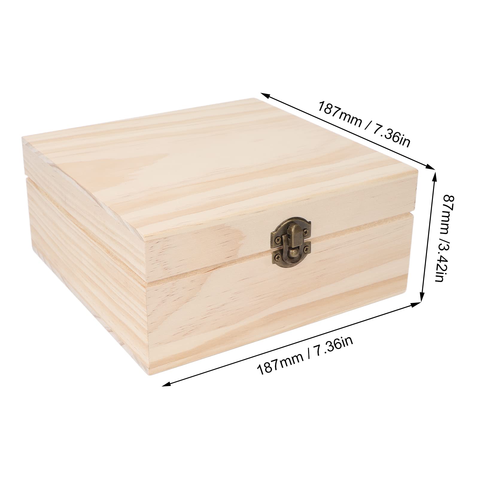 Premium Essential Oil Storage Box - Portable & Detachable Pine Wood Case for Aromatherapy Oils - Perfect for Home Use & Travel Organizer | Great for Yoga, Meditation & Relaxation Spaces