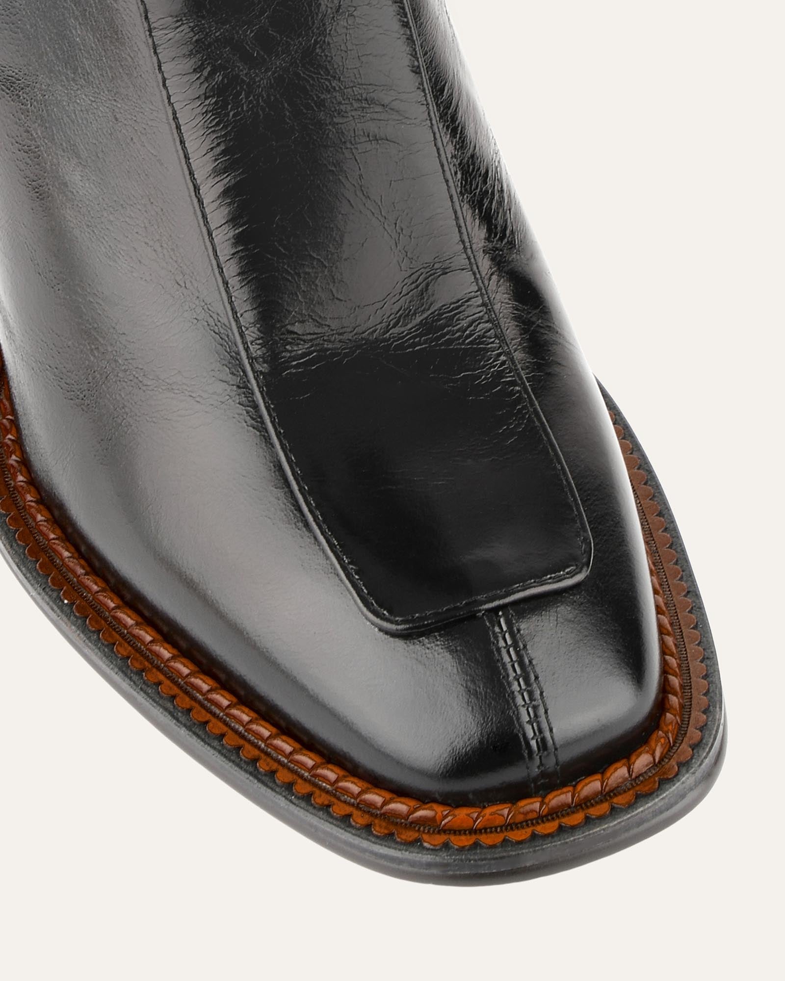 Divine Knee High Boots for Women - Black Leather Boots for Fashion & Comfort - Perfect for Office, Party & Winter Outfits