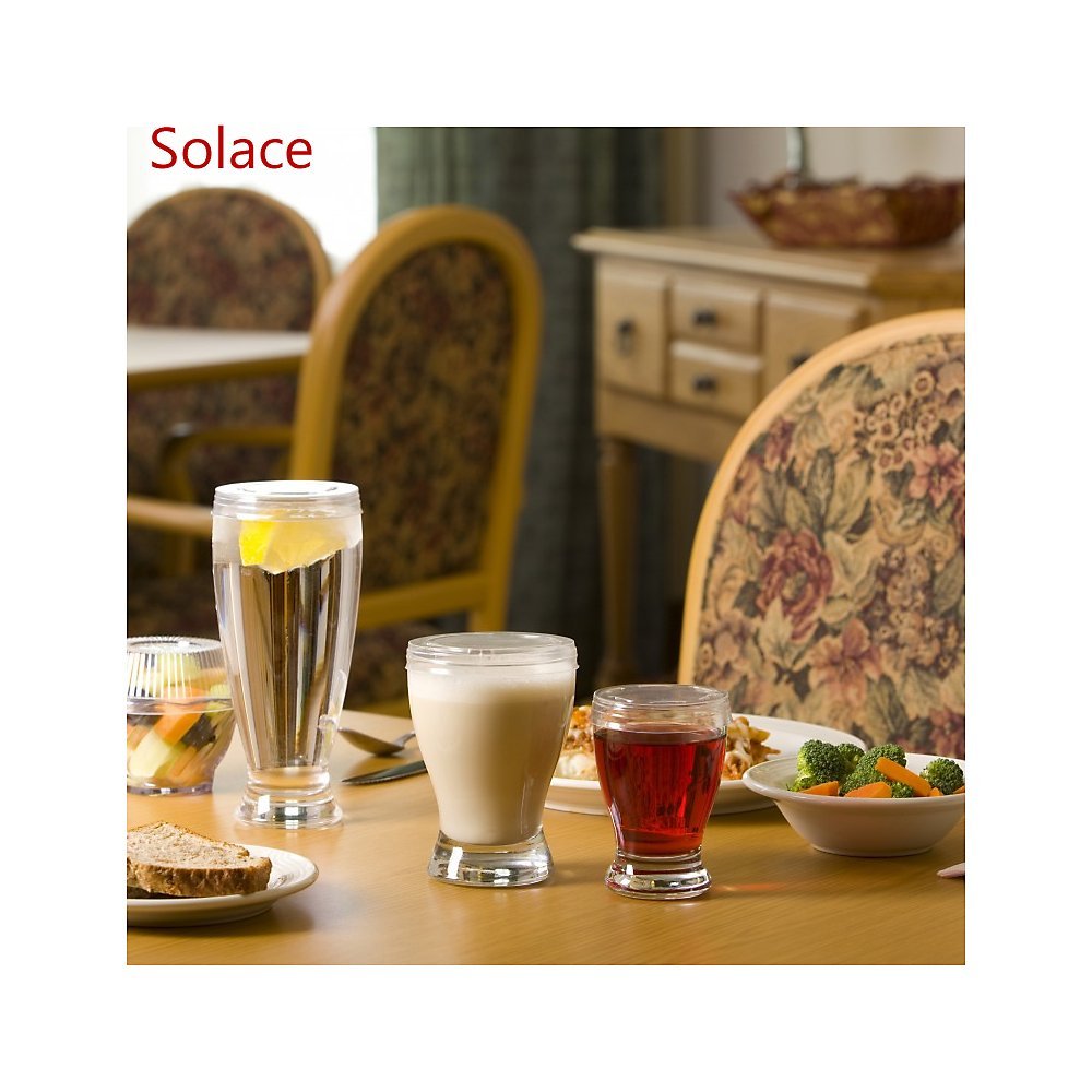 Anchor Hocking 10 Oz. Solace Water Glass - Durable Clear Drinking Glasses for Juice, Iced Tea & Cocktails - Perfect for Home, Restaurants & Parties