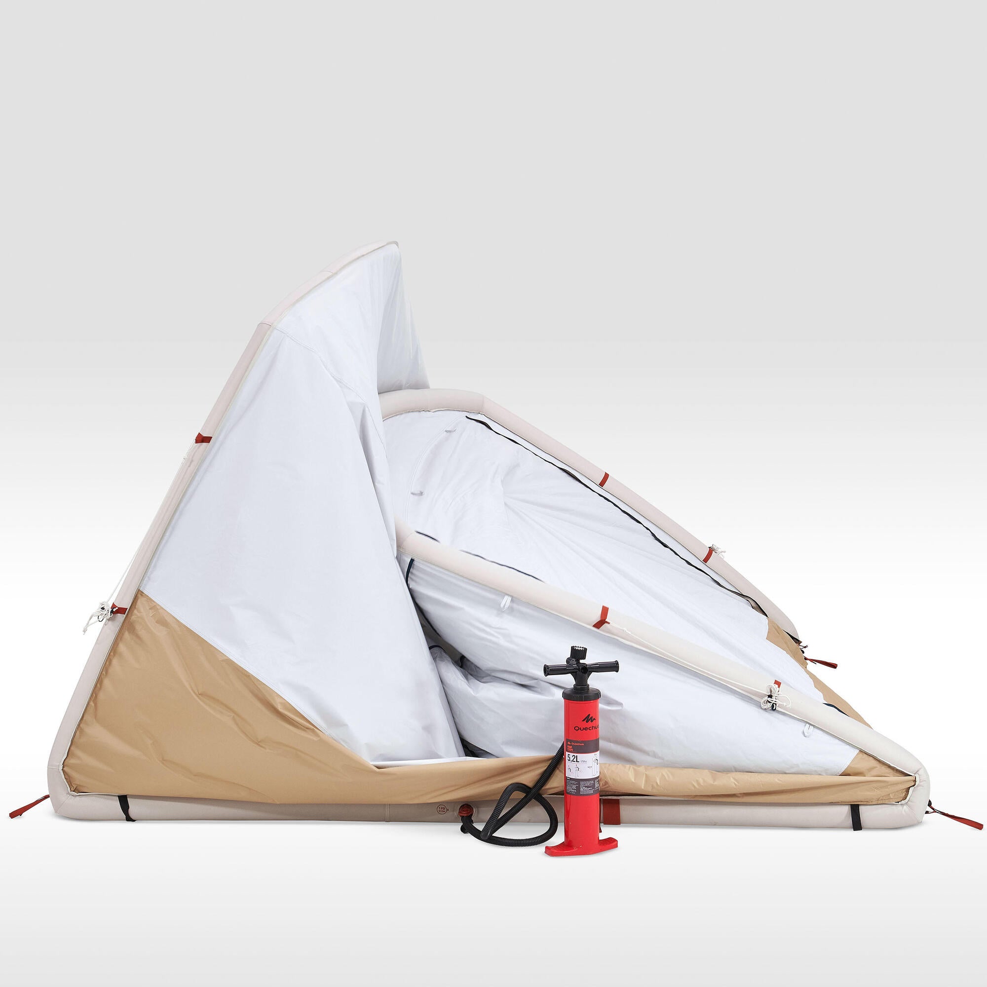 Quechua Air Seconds Inflatable Camping Tent for 6 Person - Lightweight & Easy Setup - Perfect for Family Camping, Hiking, and Outdoor Adventures (Factory Seconds)