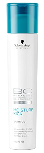 Bc Bonacure Moisture Kick Shampoo for Dry Hair - Hydrating & Nourishing Unisex Shampoo, 8.5 fl oz (250ml) - Perfect for Daily Hair Care & Salon-Quality Results at Home