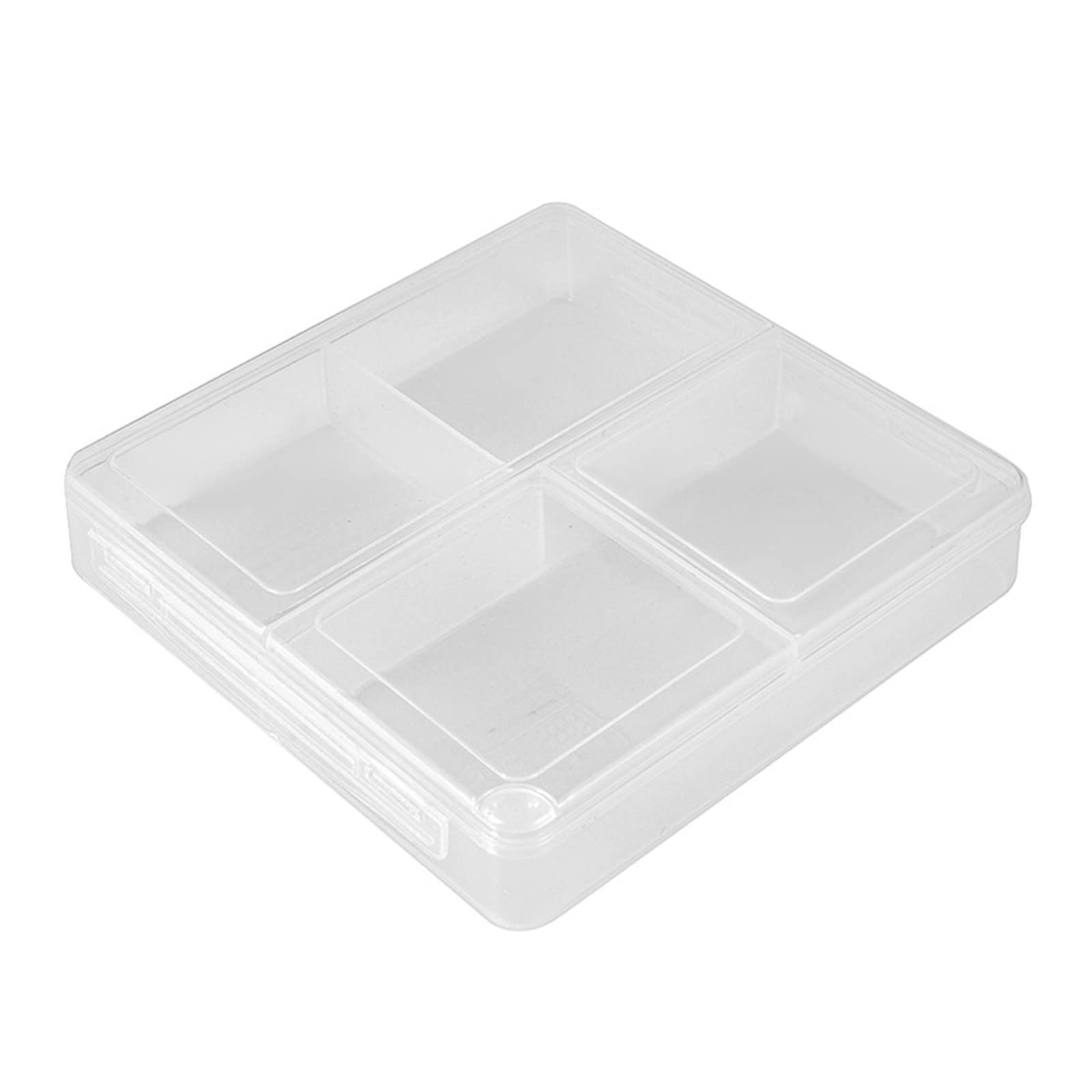 3-Compartment Fresh Keeping Box for Meat, Onion, Garlic & Vegetables - Airtight Refrigerator & Freezer Storage Container - Perfect for Meal Prep, Kitchen Organization & Kids Lunch Box