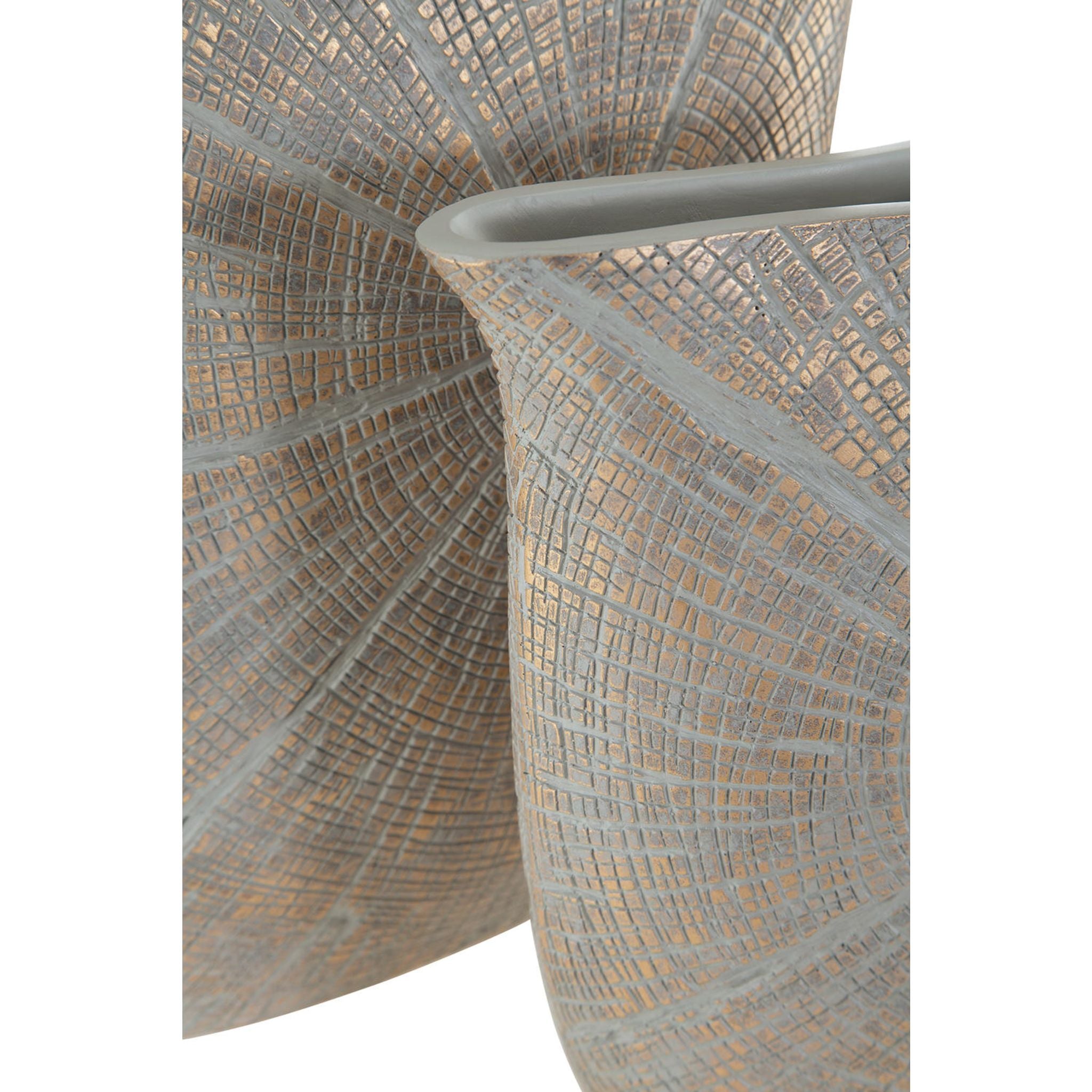 Ardenley Glass Vase Set of 2 - Modern Home Decor for Living Room, Dining Table, Wedding Centerpiece & Housewarming Gift
