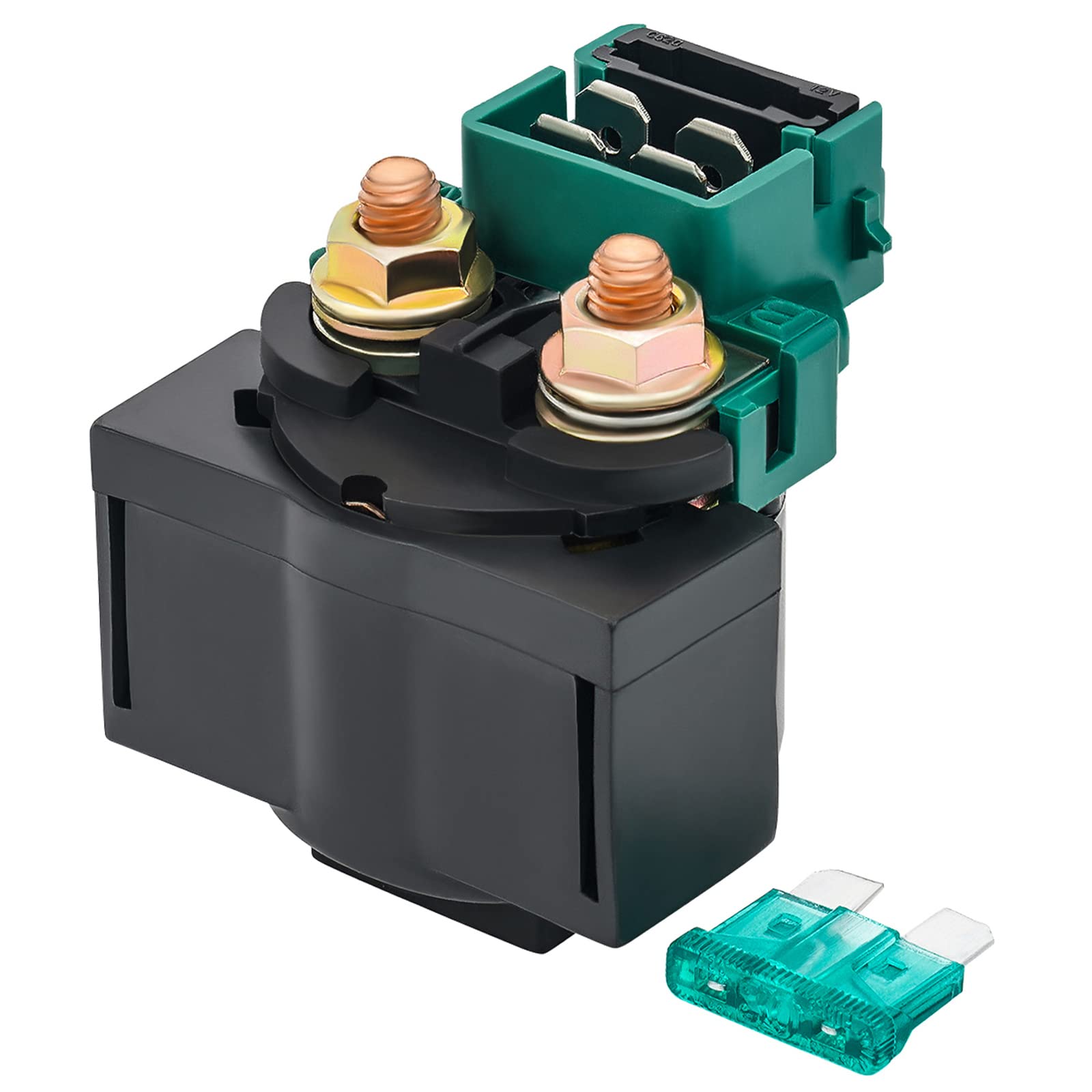 AHL Starter Solenoid Relay Compatible with Honda GL500 & GL500 Silver Wing Interstate 1981-1982 - Motorcycle Engine Starting System Replacement Part for Smooth Ignition & Reliable Performance